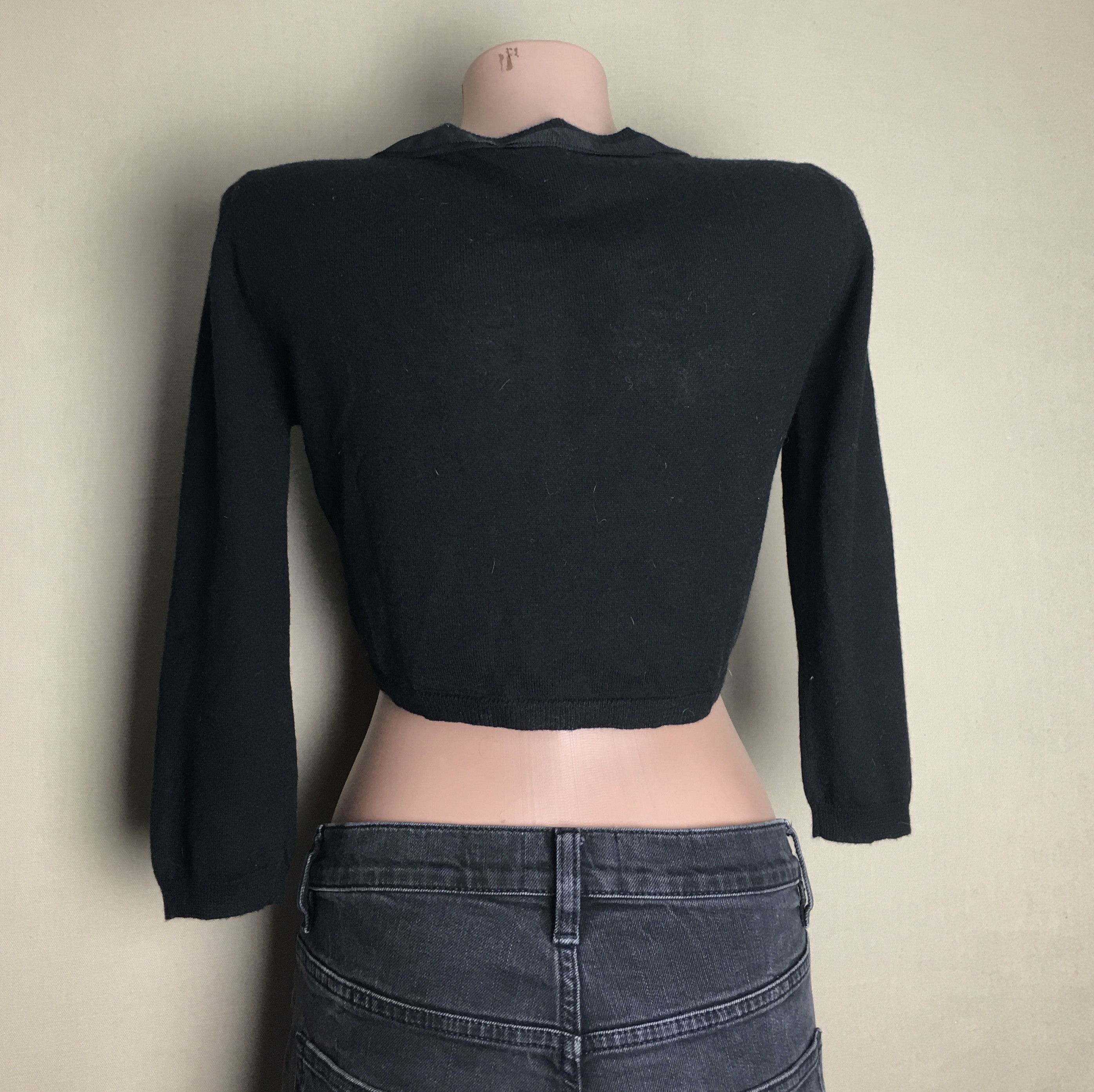Max Mara Max Mara Pianoforte Silk Cashmere Flower Application Top S Size S / US 4 / IT 40 - 3 Thumbnail