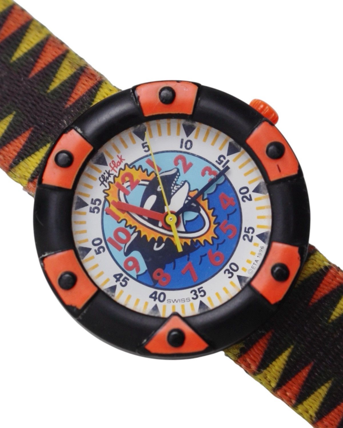 Hysteric Glamour 1996 SWATCH FLIK FLAK ORCA WHALE SWISS MADE WATCH Size ONE SIZE - 3 Thumbnail
