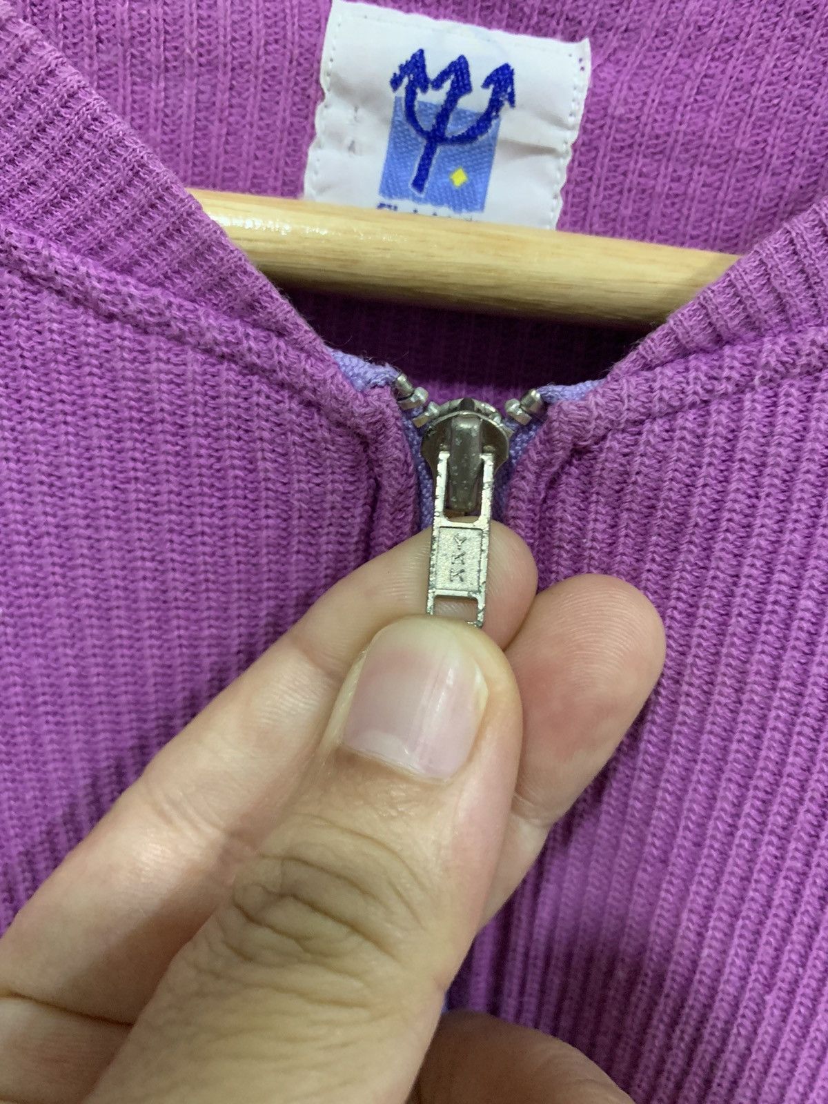 Vintage Vintage Club Med Zip-Up Sweater Size US M / EU 48-50 / 2 - 9 Thumbnail