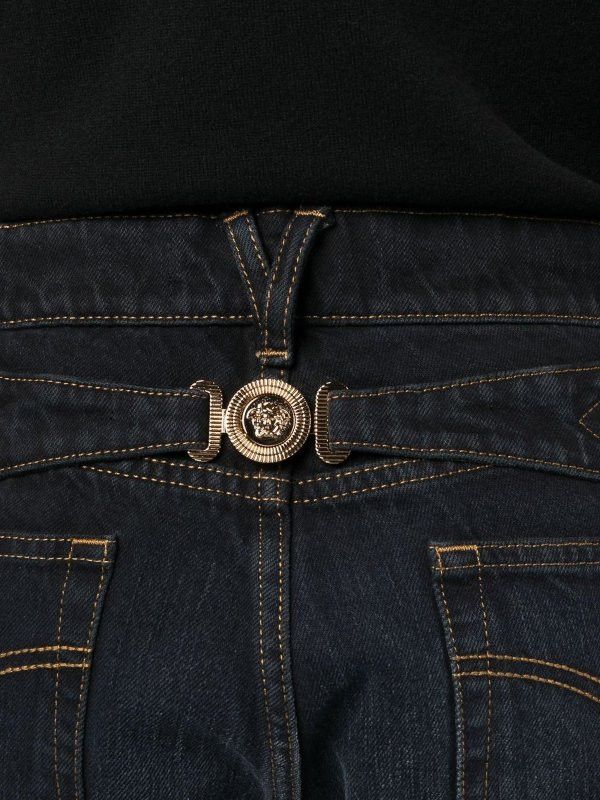 Versace o1y0425 Denim Pant in Midnight Blue Size US 31 - 4 Thumbnail