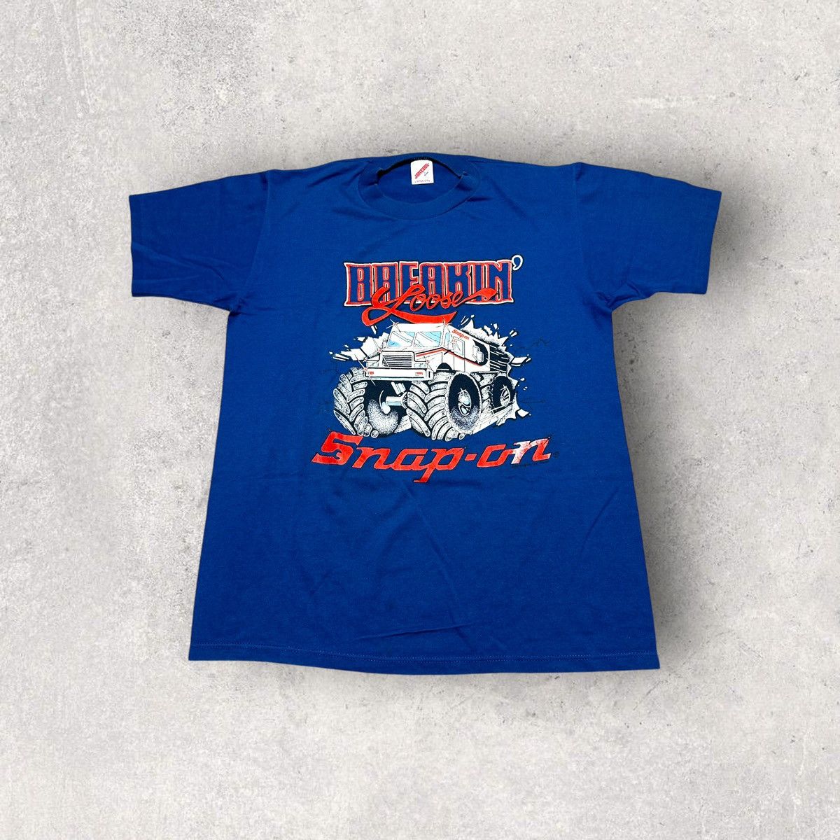 Jerzees × Vintage Vintage Snap On tee Size US L / EU 52-54 / 3 - 1 Thumbnail