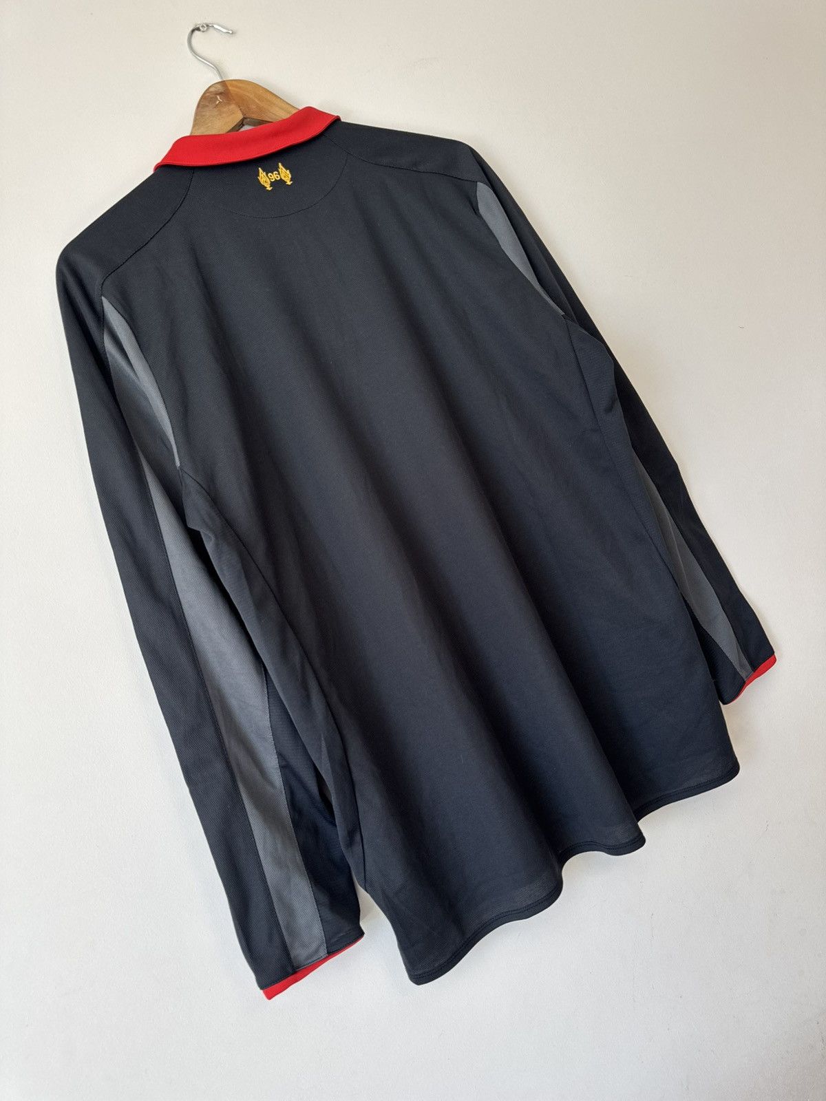 Warrior Liverpool 2014-2015 Third Soccer Longsleeve Jersey Shirt Kit Size US L / EU 52-54 / 3 - 6 Thumbnail
