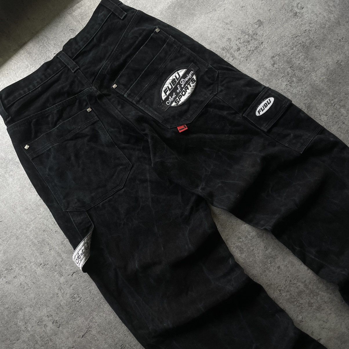 Fubu Vintage Fubu Carpenter Pants Washed Size US 30 / EU 46 - 3 Thumbnail
