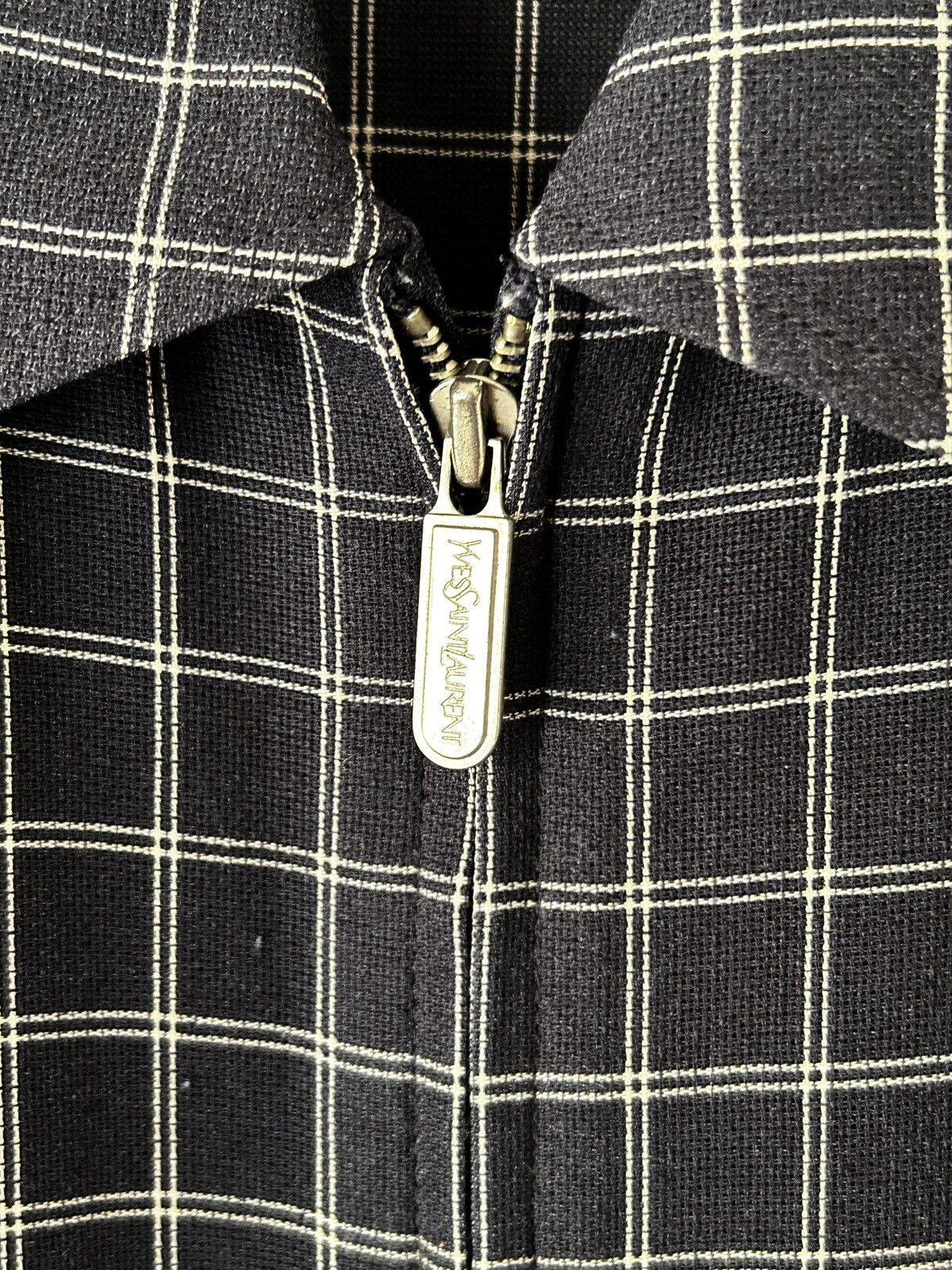 90s Yves Saint Laurent チェック柄 コート VINTAGE 90s Yves Saint Laurent チェック柄 コート VINTAGE