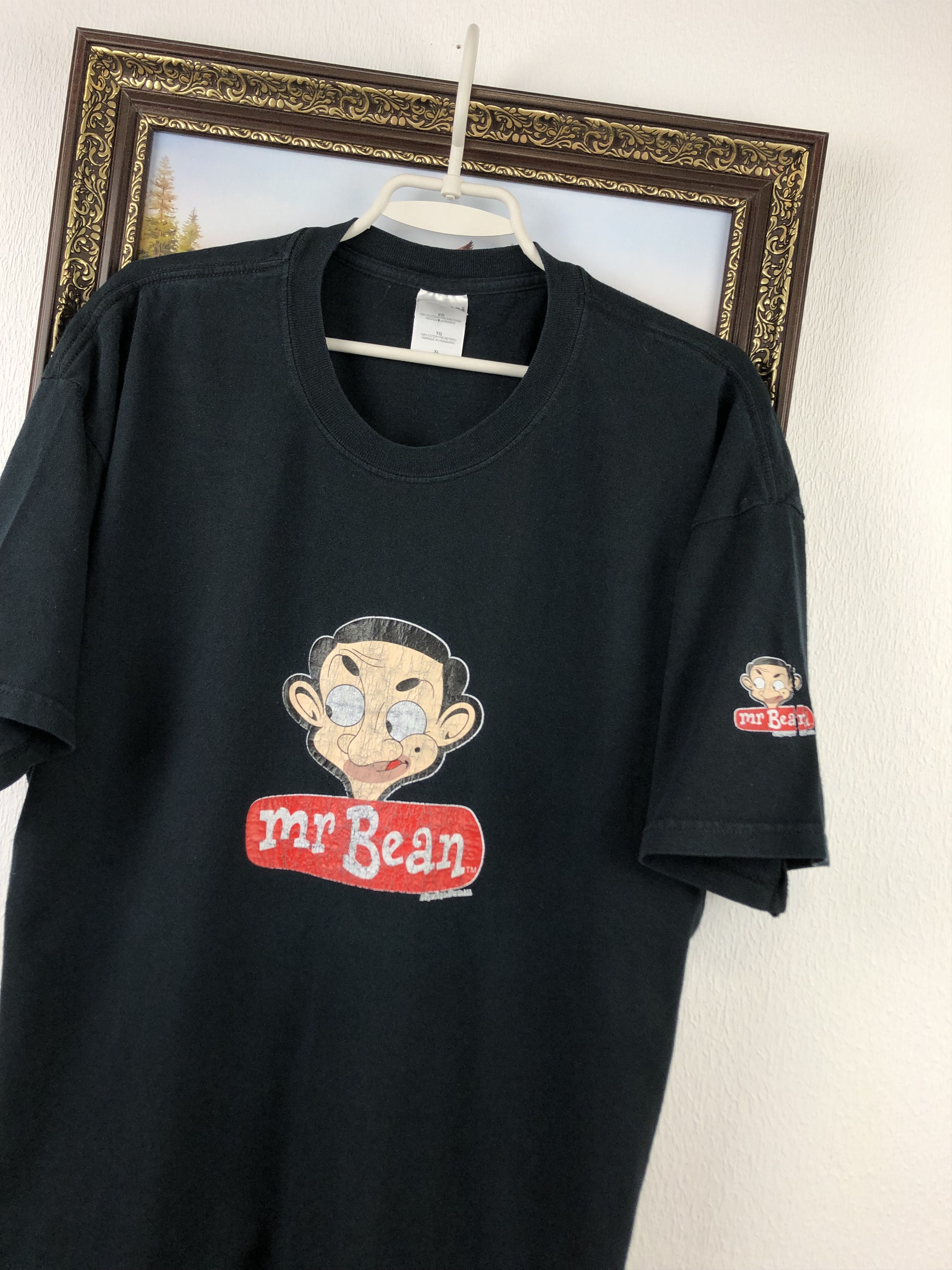 Vintage Vintage Mr Bean Tee Shirt Promo Tee Big Logo Over Print RAre Size US XL / EU 56 / 4 - 4 Thumbnail