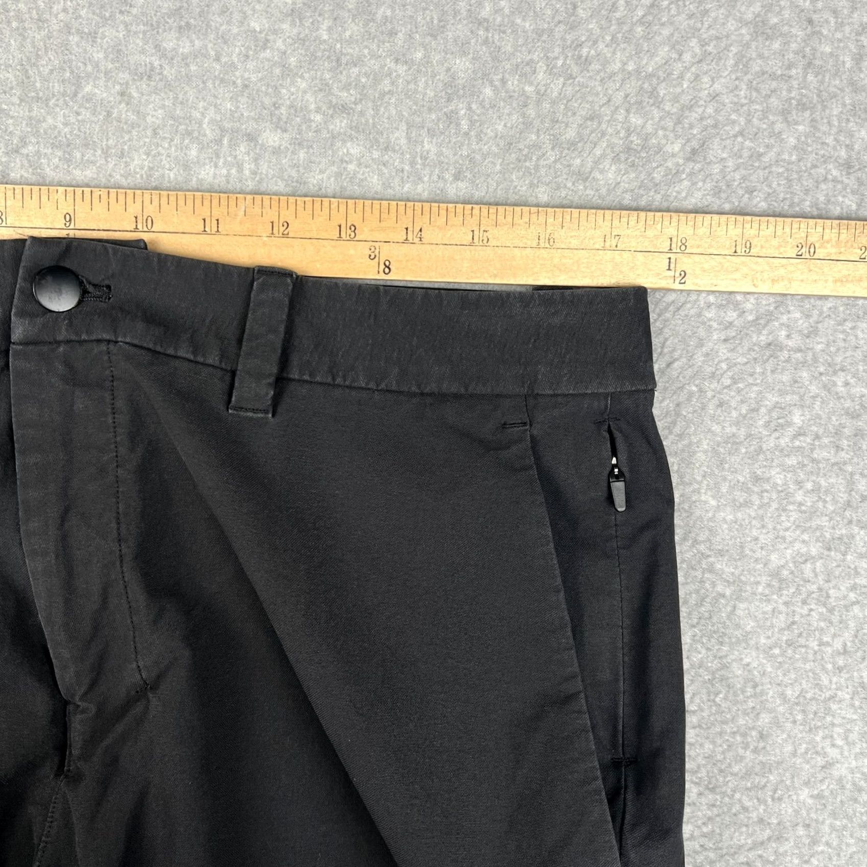 Lululemon Lululemon ABC Classic Fit Trouser VersaTwill Stretch 34x29 Mens Black M5B66S Size US 34 / EU 50 - 4 Thumbnail
