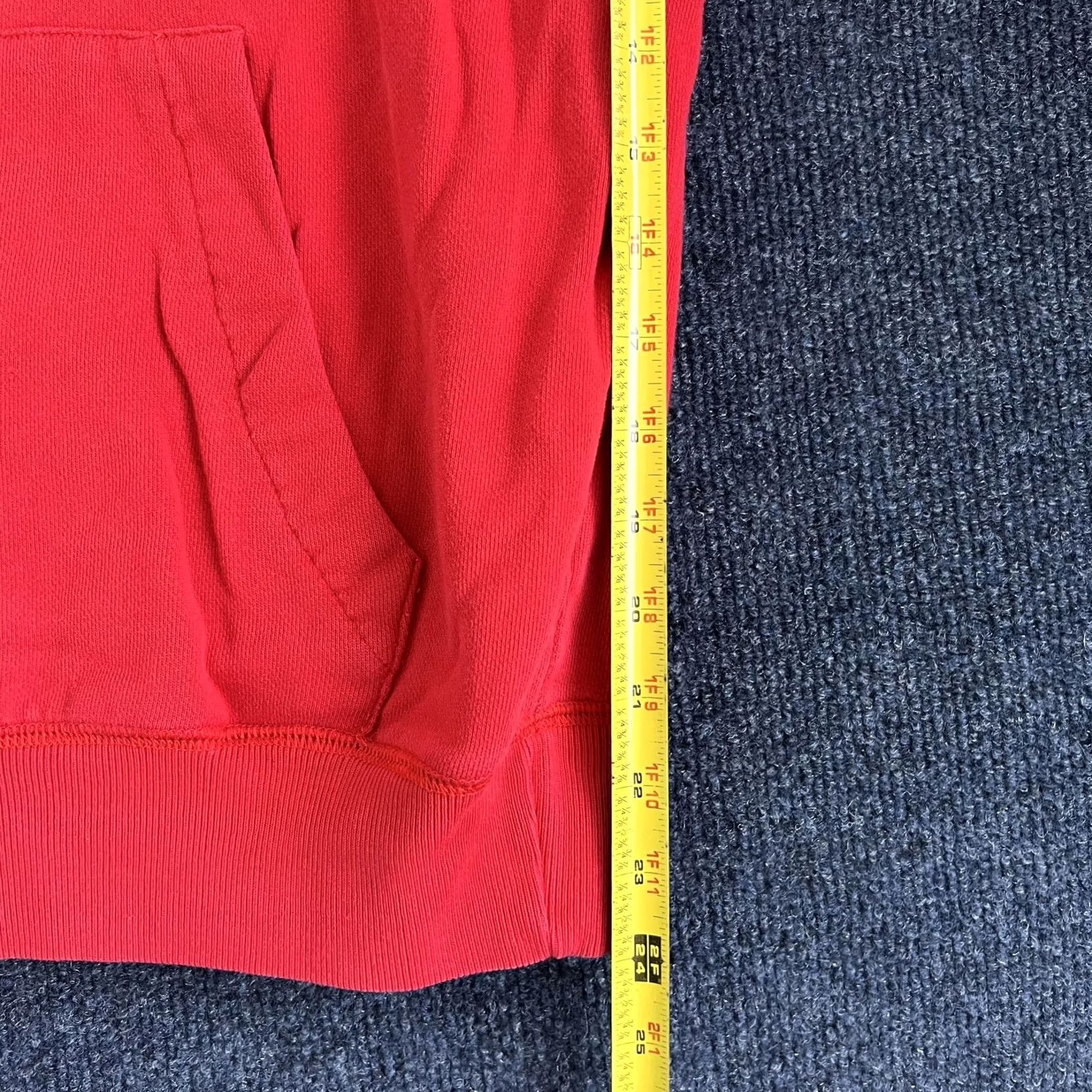 Nautica VINTAGE 90s Nautica Hoodie Mens Medium Red Fleece 1/4 Zip Flag Patch Sweatshirt Size US M / EU 48-50 / 2 - 5 Thumbnail