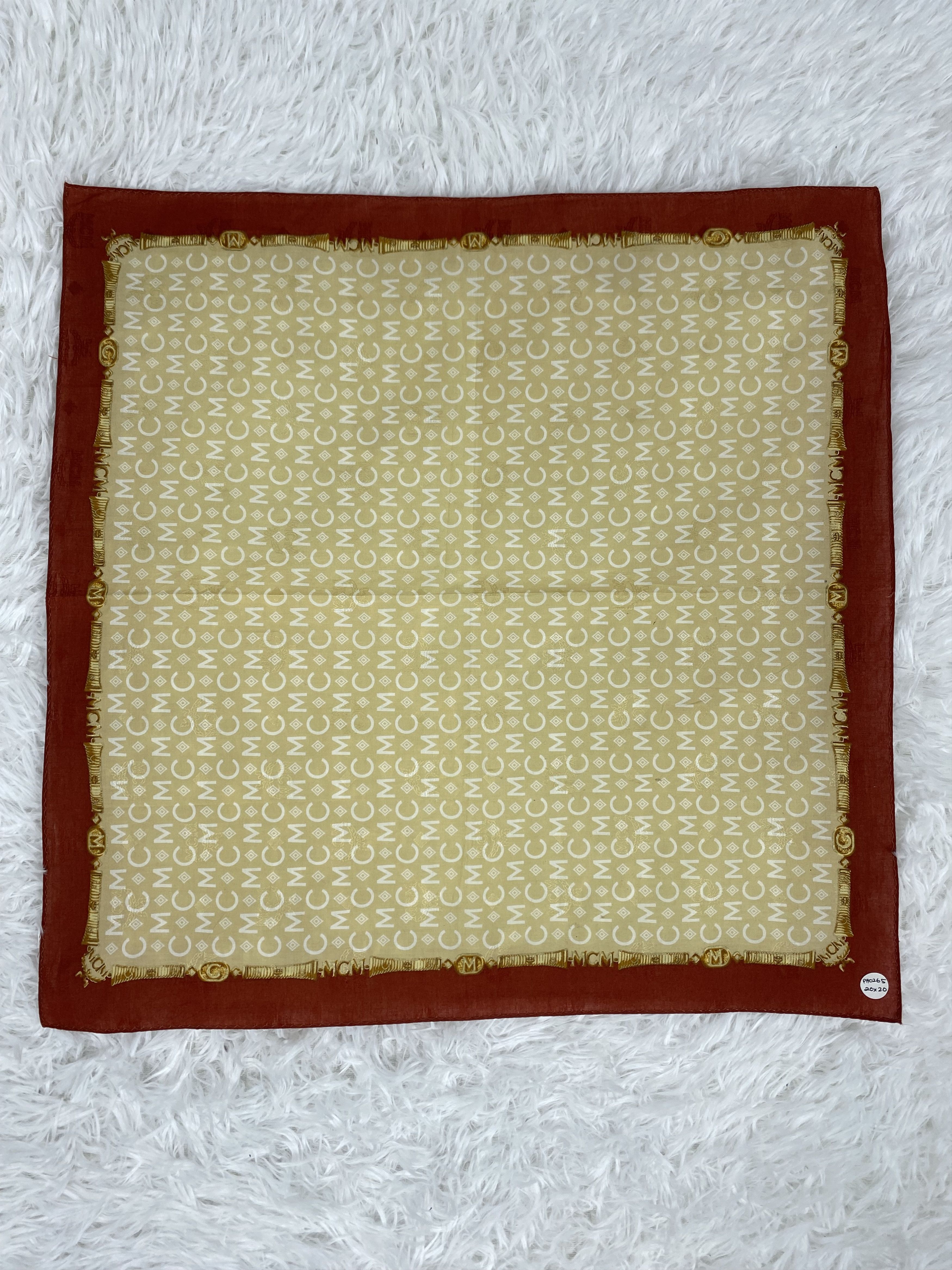 MCM Vintage MCM Handkerchief Neckerchief PH0265 Size ONE SIZE - 3 Thumbnail