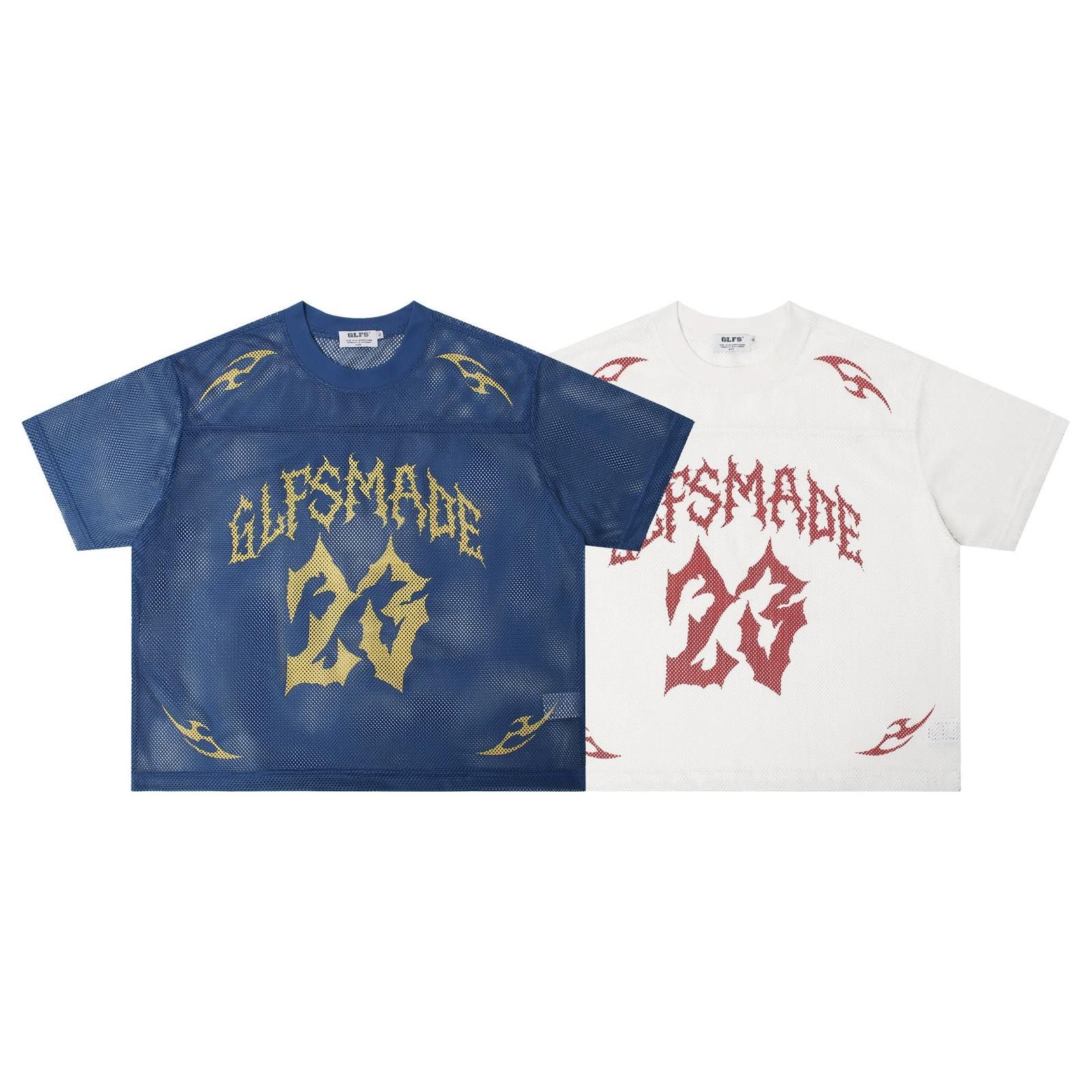 Other Mesh Jersey Graphic Tee | Lightning Bolt Street Sport Print Size US M / EU 48-50 / 2 - 5 Thumbnail