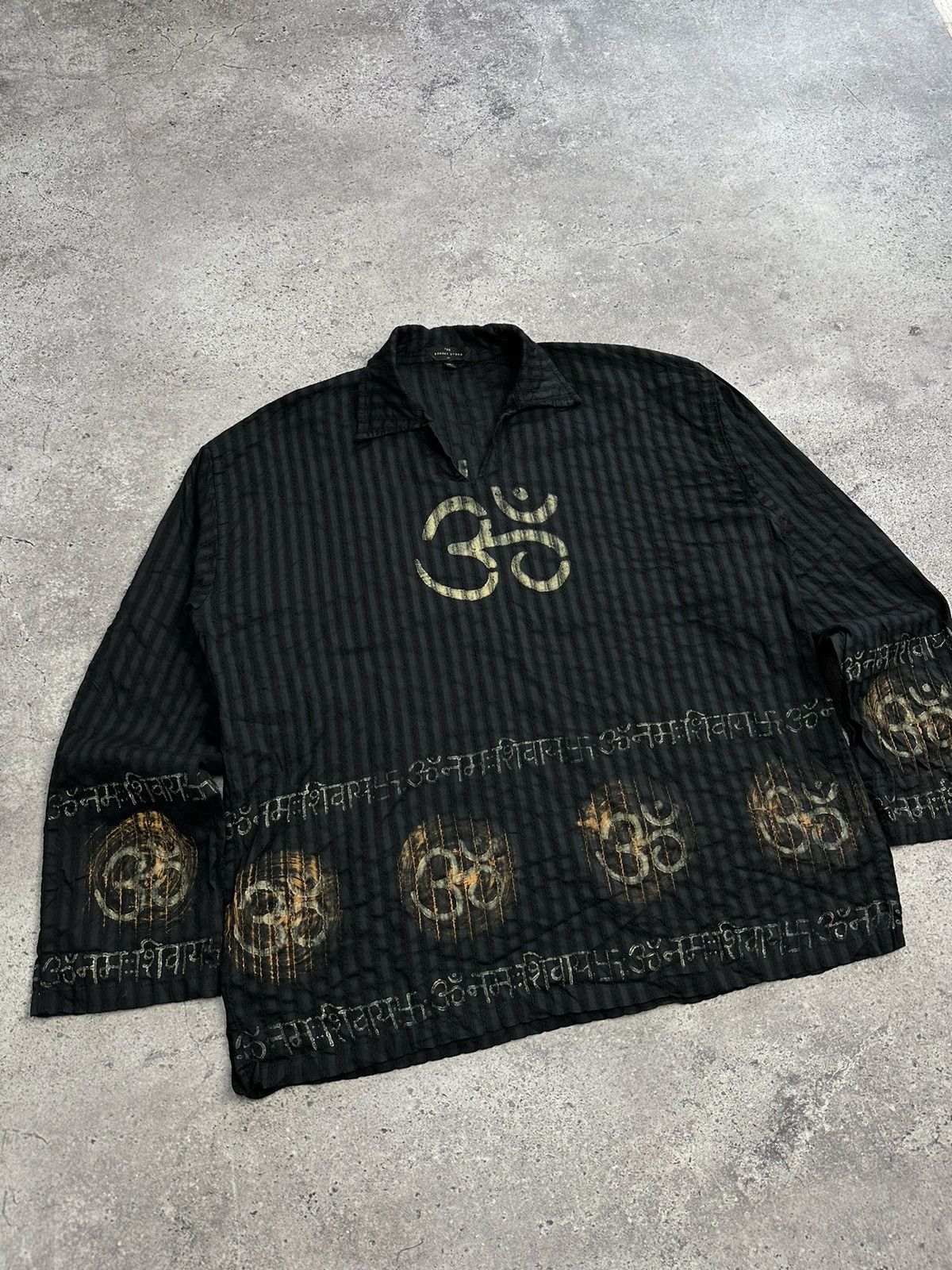 Japanese Brand × Vintage Vintage Avant Garde Long Sleeve Distressed Y2K Archival Punk Size US L / EU 52-54 / 3 - 4 Thumbnail
