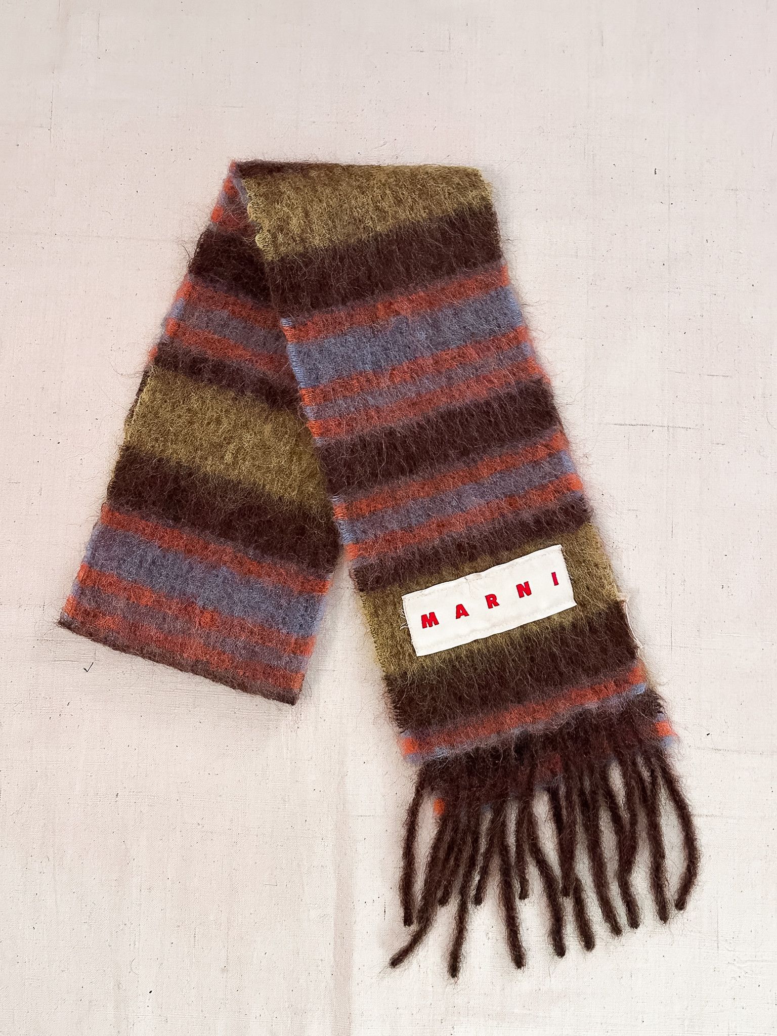 Marni Marni Multicolor Mohair Scarf Size ONE SIZE - 4 Thumbnail