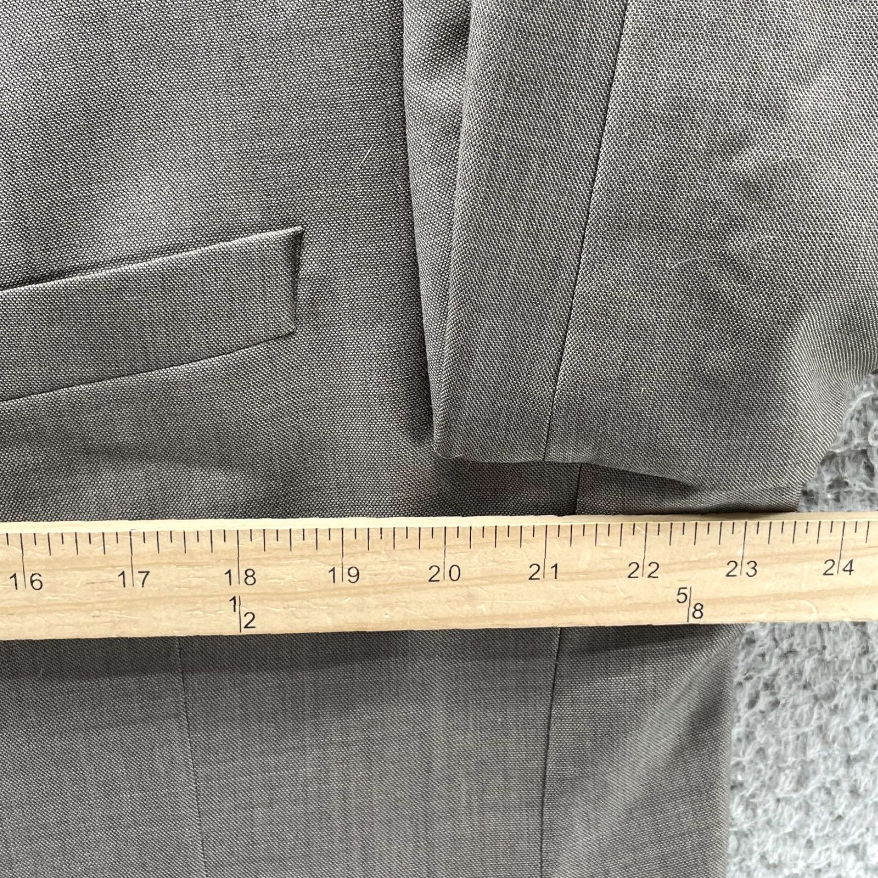 Jack Victor Jack Victor Men's Blazer 46 S Olive Green 100% Wool Corpcore Academia Business Size 46R - 4 Thumbnail