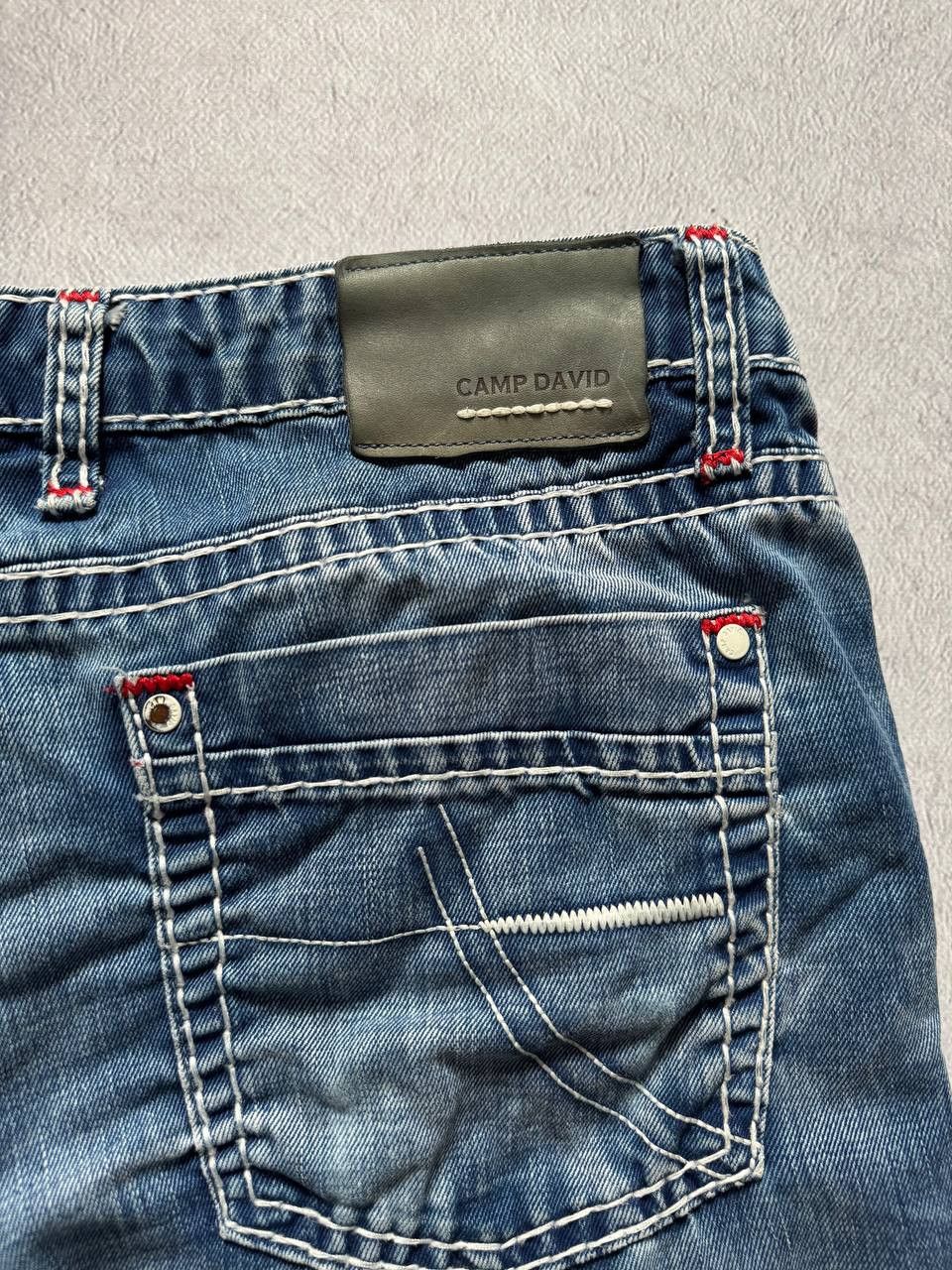 Camp David Vintage Camp David True Religion style jeans y2k 90s Size US 33 - 4 Thumbnail