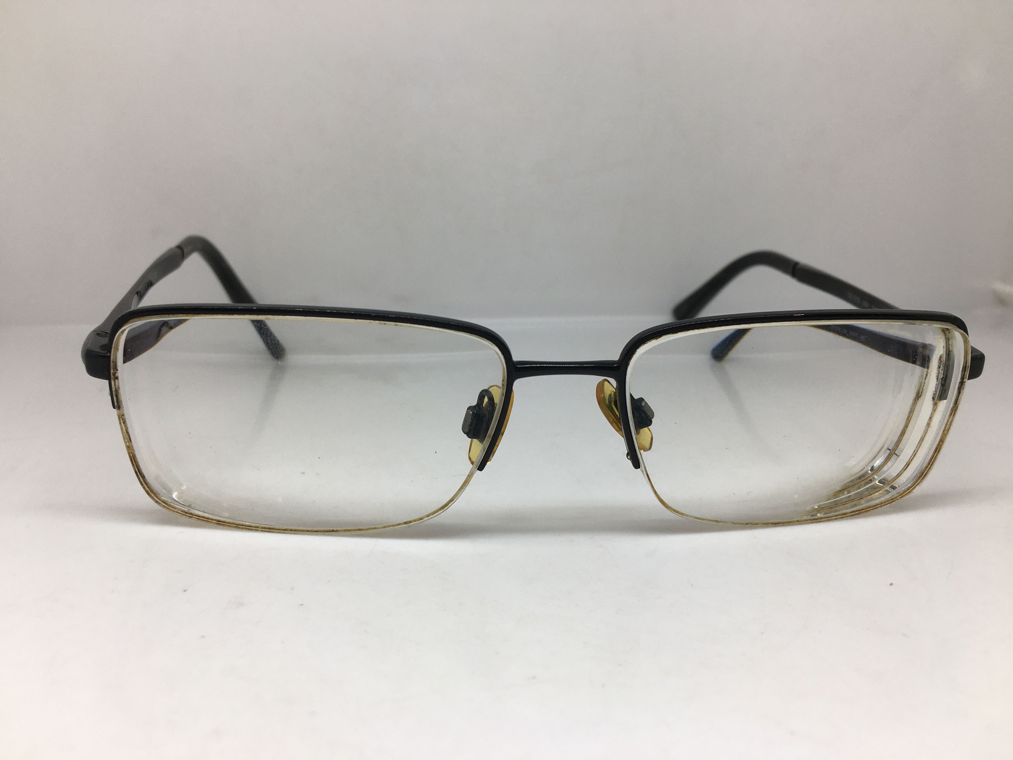 Dolce & Gabbana Dolce & Gabbana Black Alloy Half Rim RX Eyeglasses Frame Size ONE SIZE - 1 Thumbnail
