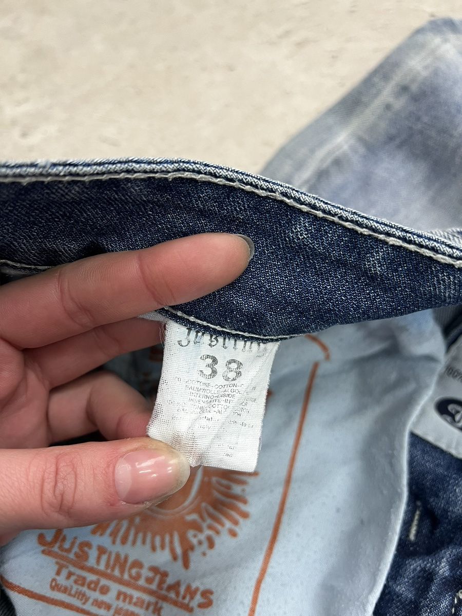 Japanese Brand Vintage japanese y2k junya watanbe style washed jeans y2k Size US 36 / EU 52 - 8 Thumbnail