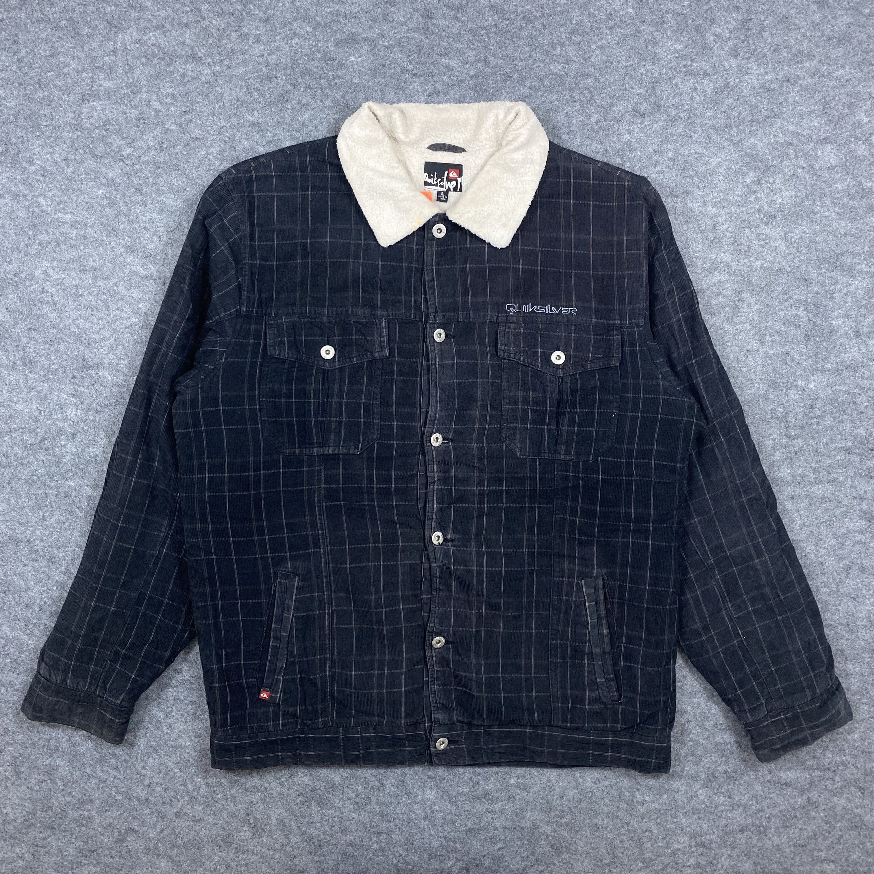 Quiksilver VINTAGE QUIKSILVER LGB VKEI JACKET-J628 Size US L / EU 52-54 / 3 - 1 Thumbnail