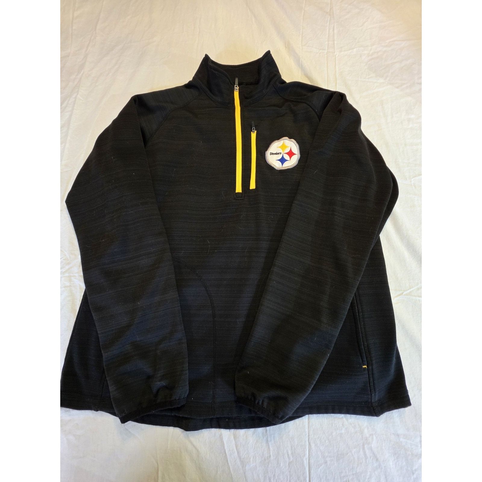 Other Pittsburgh Steelers NFL Men's Size Xl Quarter Zip Black Size US XL / EU 56 / 4 - 1 Thumbnail
