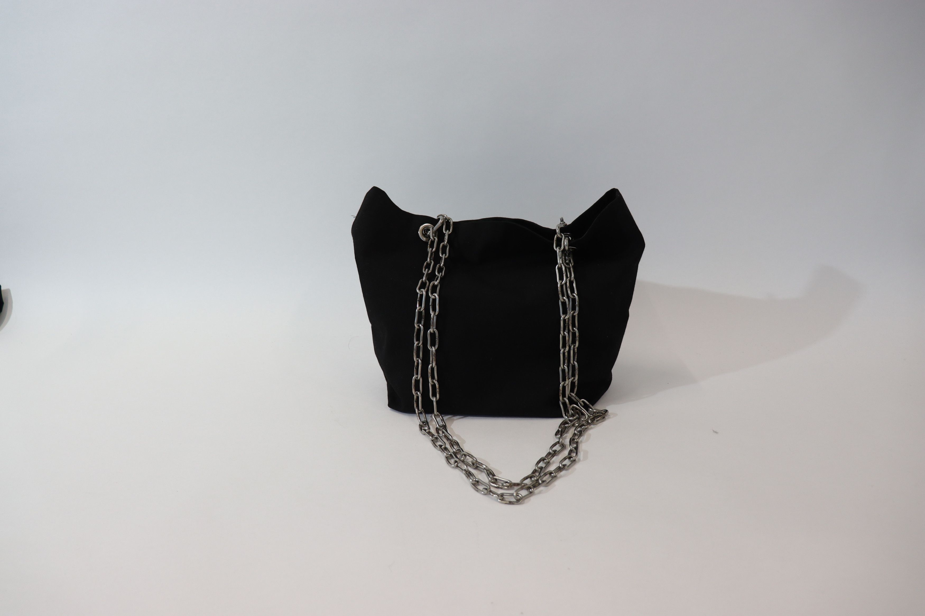 Handmade × If Six Was Nine Big black chain tote bag Size ONE SIZE - 2 Thumbnail