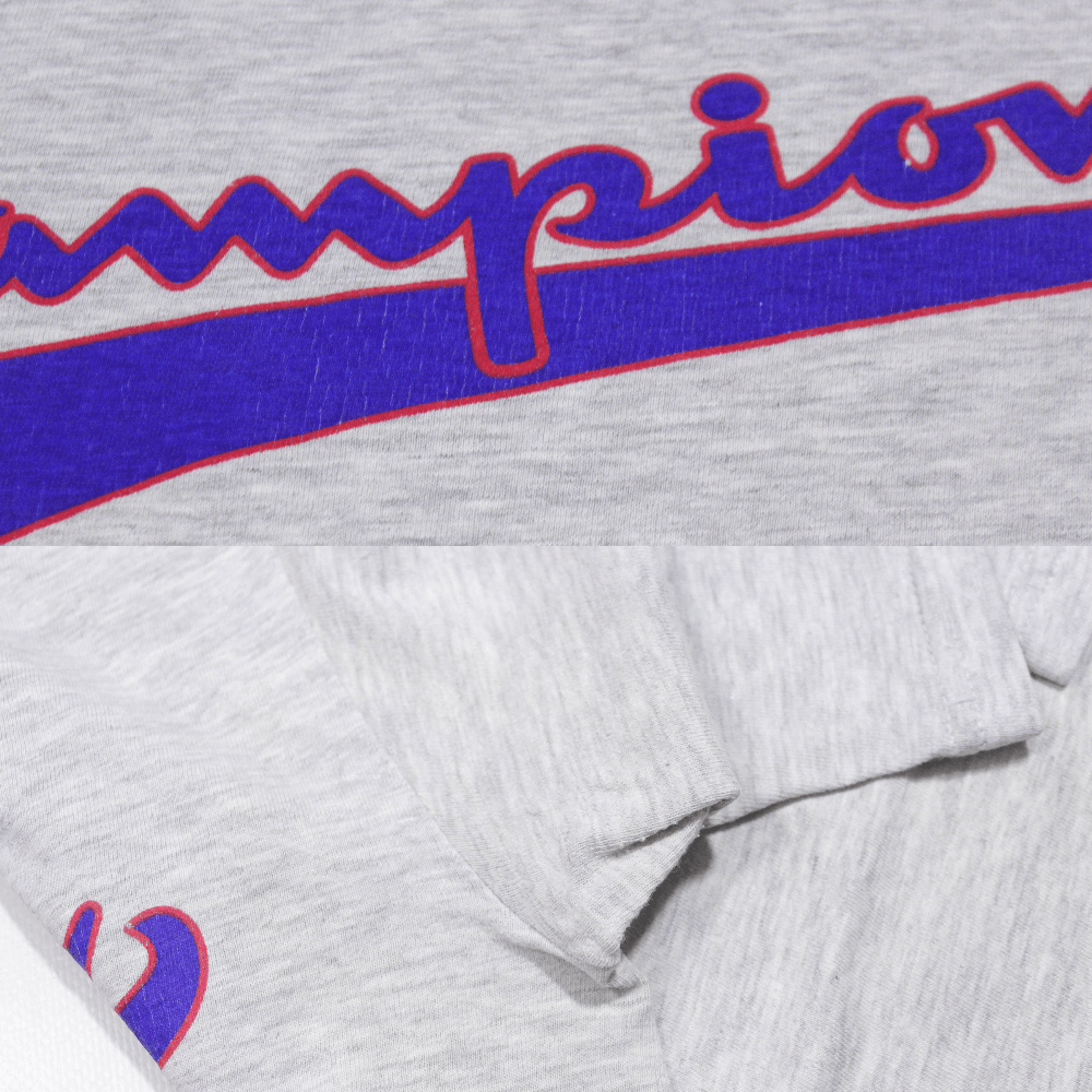 Champion 90S Big Logo Melange T-Shirt Size US M / EU 48-50 / 2 - 7 Thumbnail