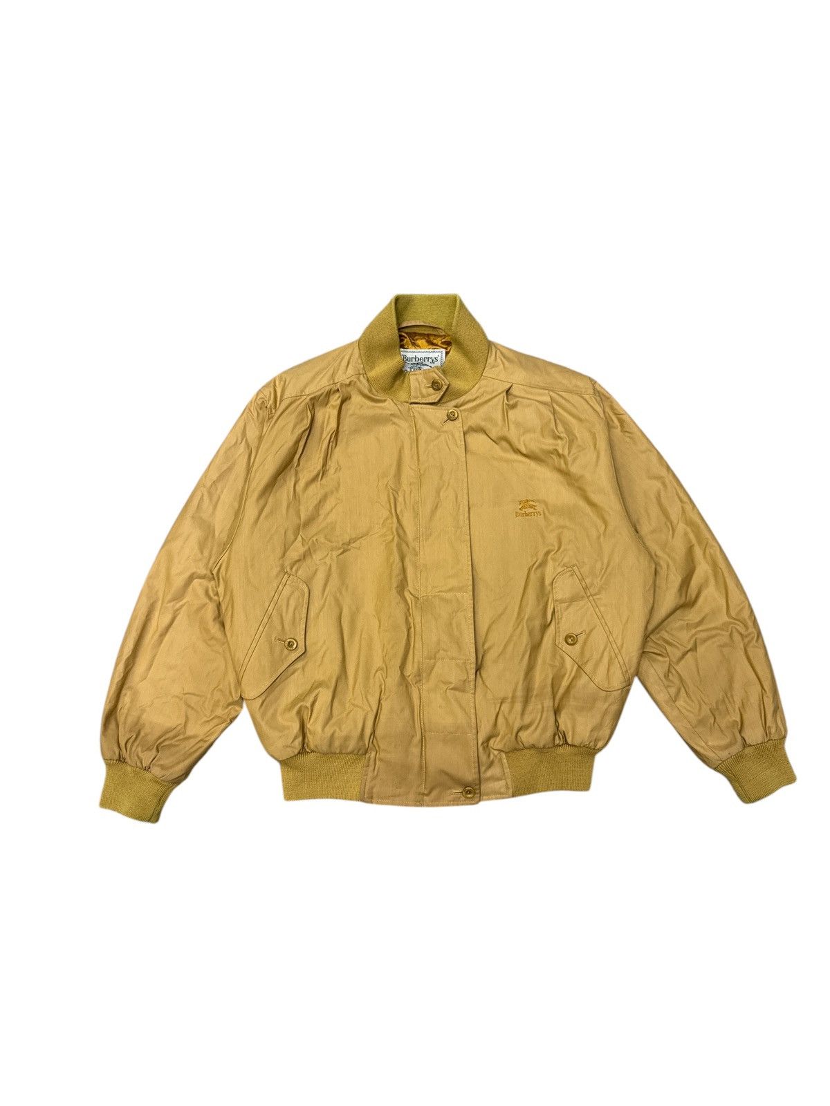 Burberry VINTAGE BURBERRYS BOMBER JACKET BEIGE Size US M / EU 48-50 / 2 - 1 Thumbnail