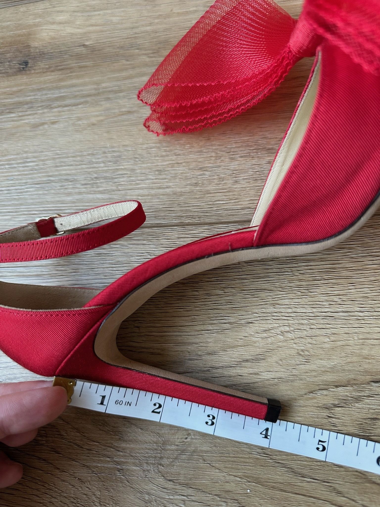 Jimmy Choo 🔥[SALE]🔥 Jimmy Choo Averly 100 Pumps Asymmetric Grosgrain Size US 8 / IT 38 - 7 Thumbnail