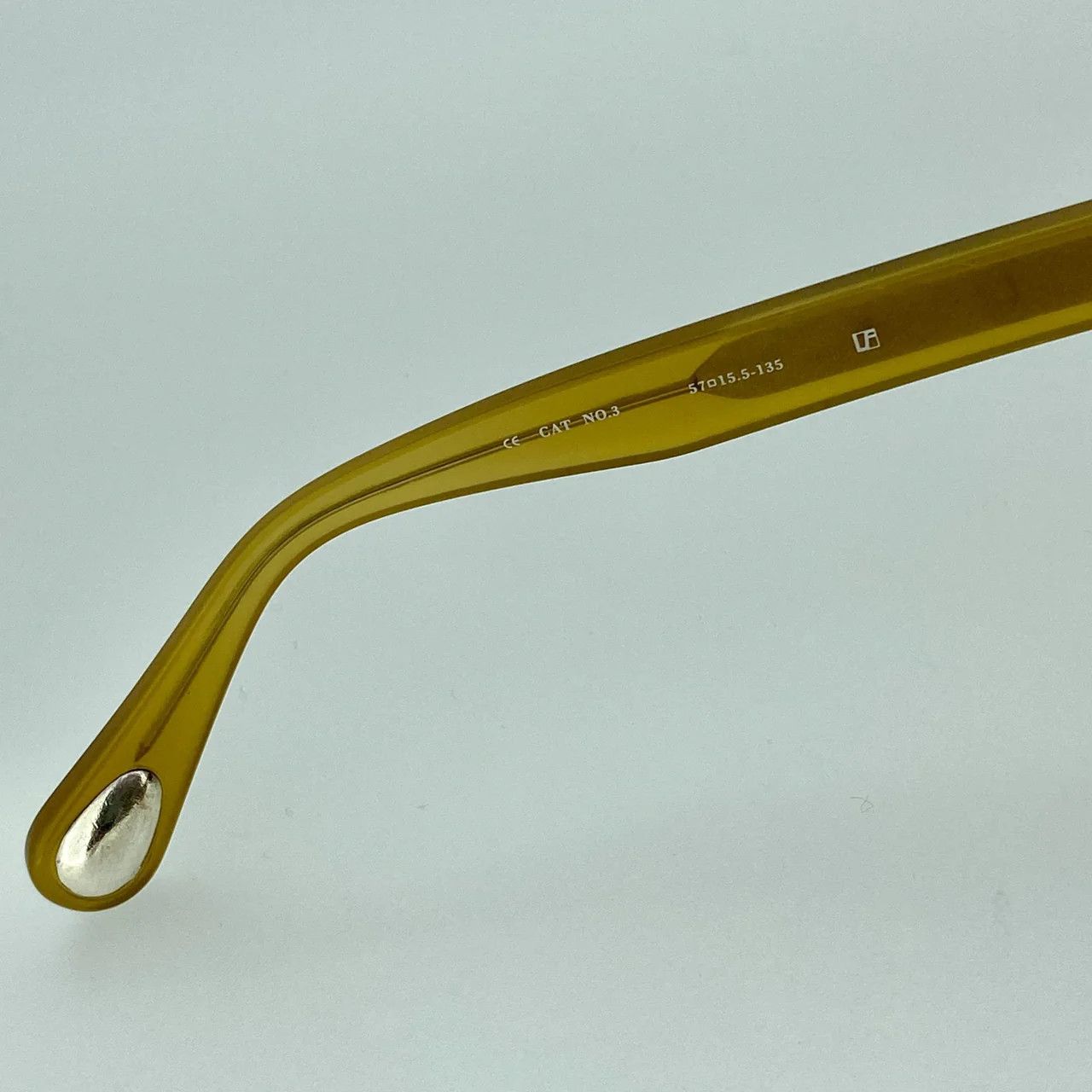 Ann Demeulemeester Ann Demeulemeester Sunglasses Honey Orange and Green Size ONE SIZE - 6 Thumbnail