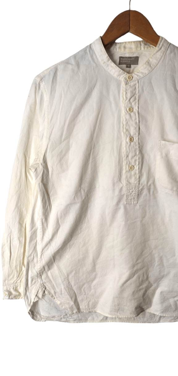 Margaret Howell MARGARET HOWELL MHL LONGSLEEVE BUTTON TEE Size US M / EU 48-50 / 2 - 5 Thumbnail