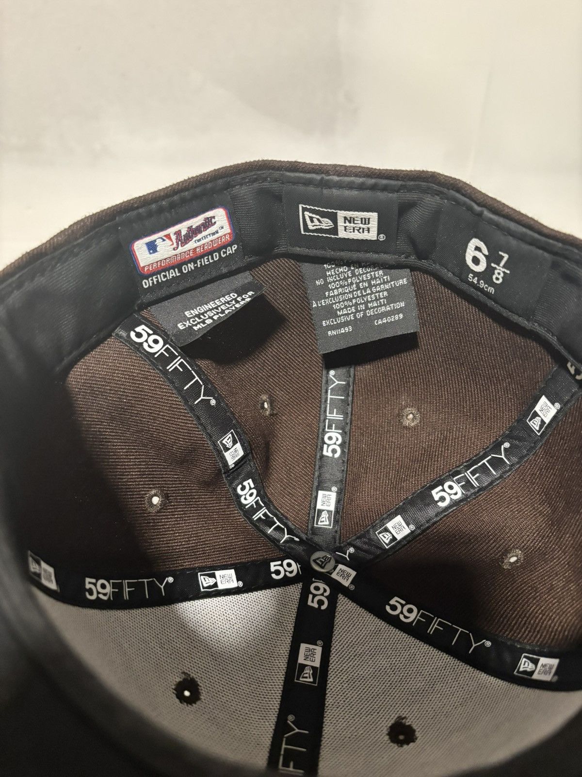 New Era × Vintage San Diego Padres Fitted Baseball Hat Size ONE SIZE - 6 Thumbnail