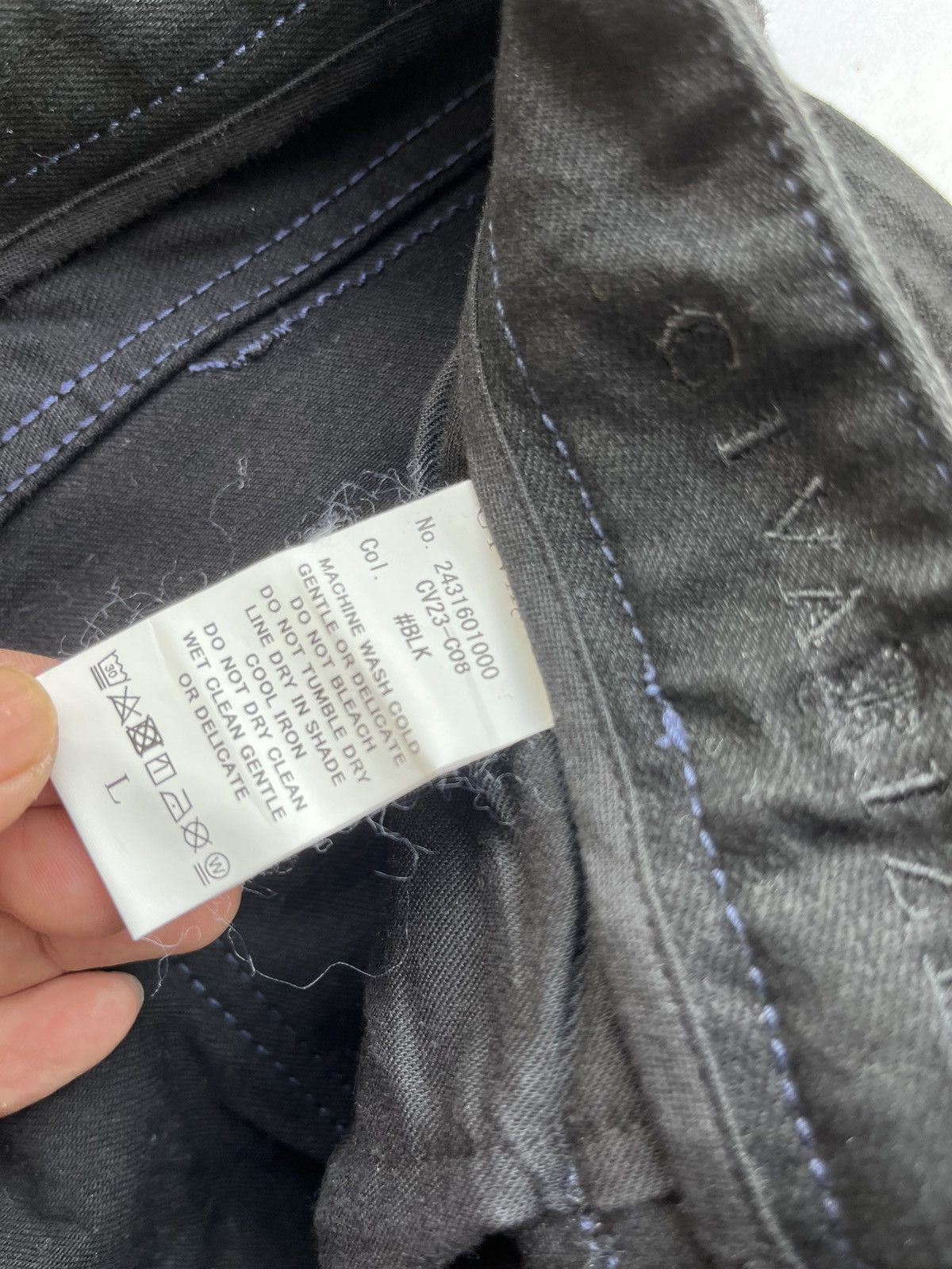 CIVARIZE Starement black denim Size US 34 / EU 50 - 6 Thumbnail