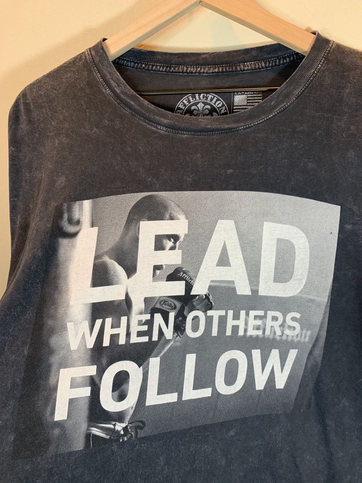 Affliction × Designer × Vintage *RARE* Affliction Definition Lead When Others Follow Shirt Size US XXL / EU 58 / 5 - 5 Thumbnail