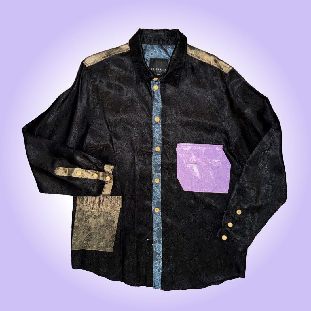 FRIED RICE Unisex Paisley Flowy Button Up Size US L / EU 52-54 / 3 - 2 Thumbnail