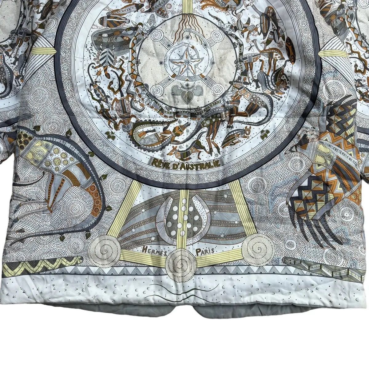Hermes Vintage Hermes reve d'australie silk reversible jacket Size US L / EU 52-54 / 3 - 9 Thumbnail