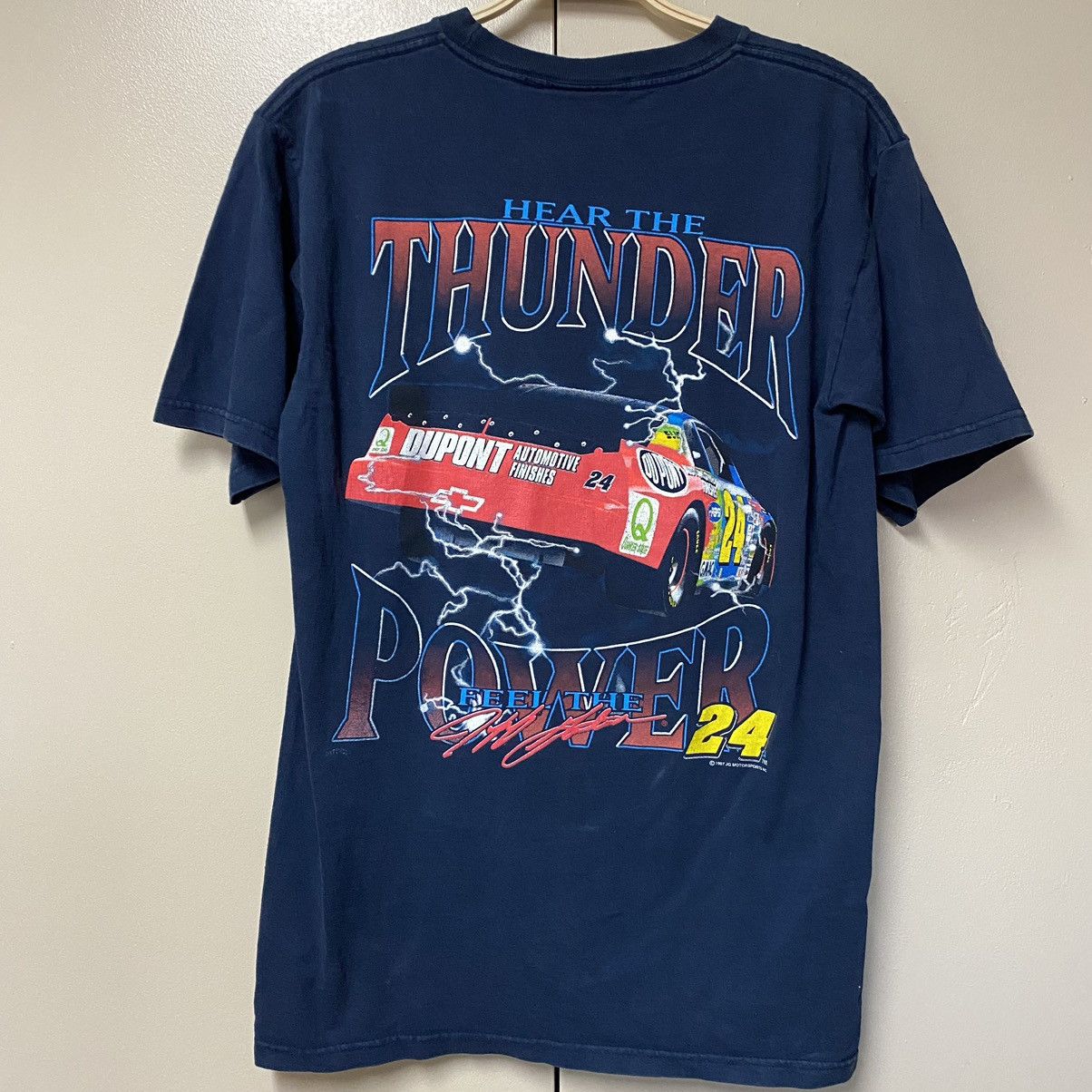 NASCAR × Nutmeg Vintage Jeff Gordon #24 Nascar Racing Shirt size Medium 1997 Size US M / EU 48-50 / 2 - 2 Thumbnail
