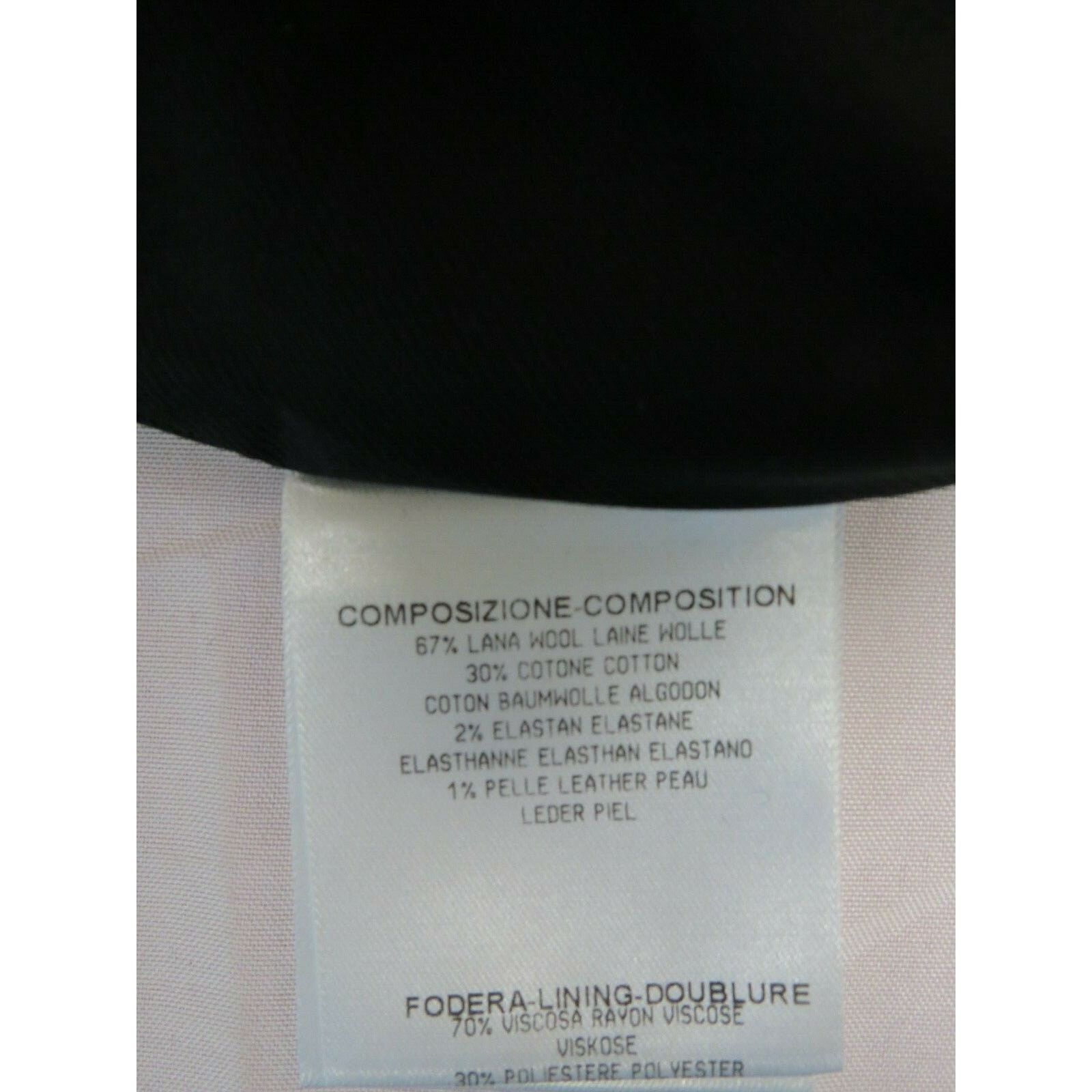 Gucci GUCCI 221815 BLACK WOOL GRAY HORSE BIT BUCKLE ZIP SKIRT 44 Size 30" / US 8 / IT 44 - 8 Thumbnail