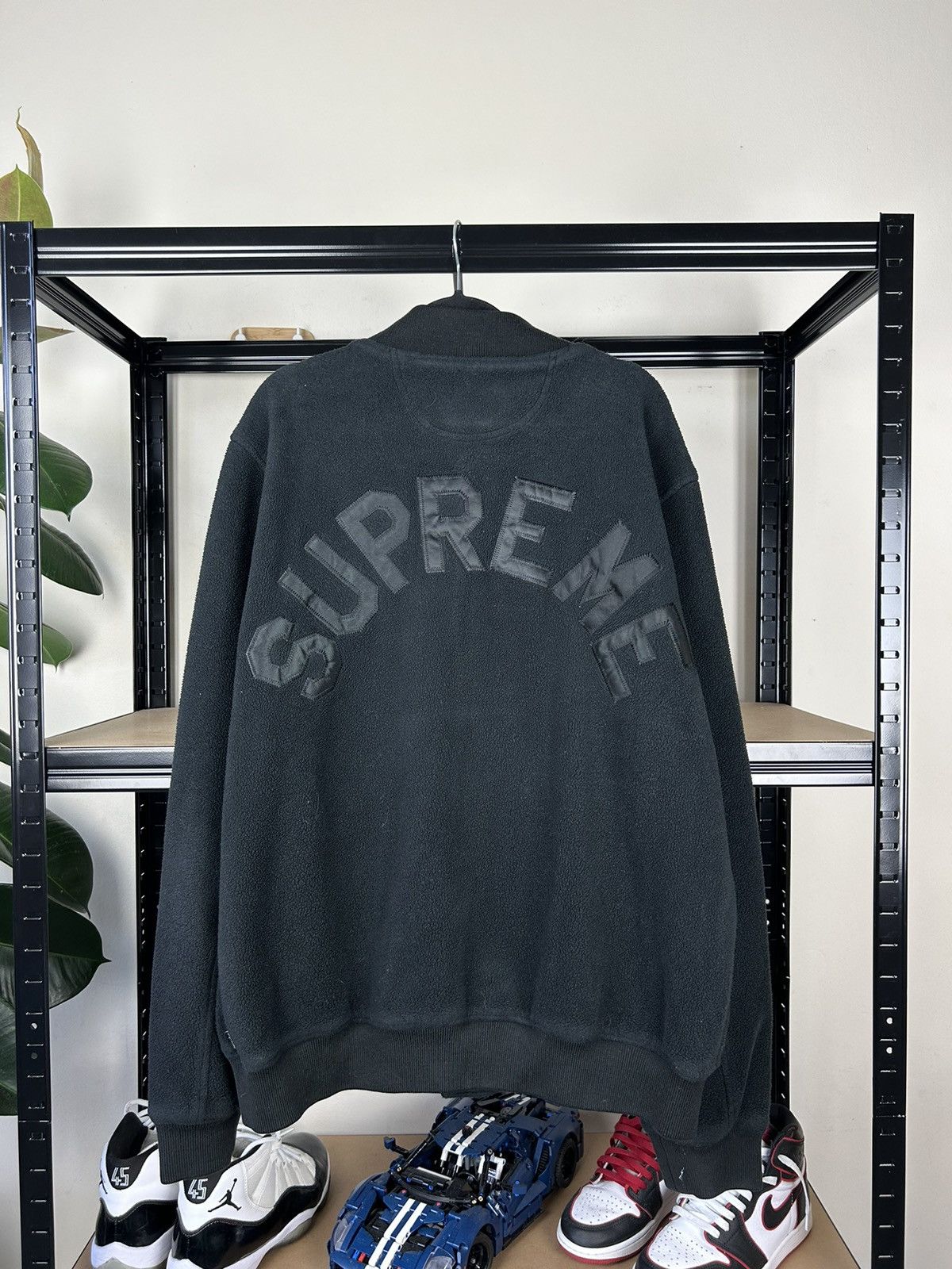 Supreme × Vintage Surpeme Fleece Jacket ‘Black’ Size US XL / EU 56 / 4 - 1 Thumbnail