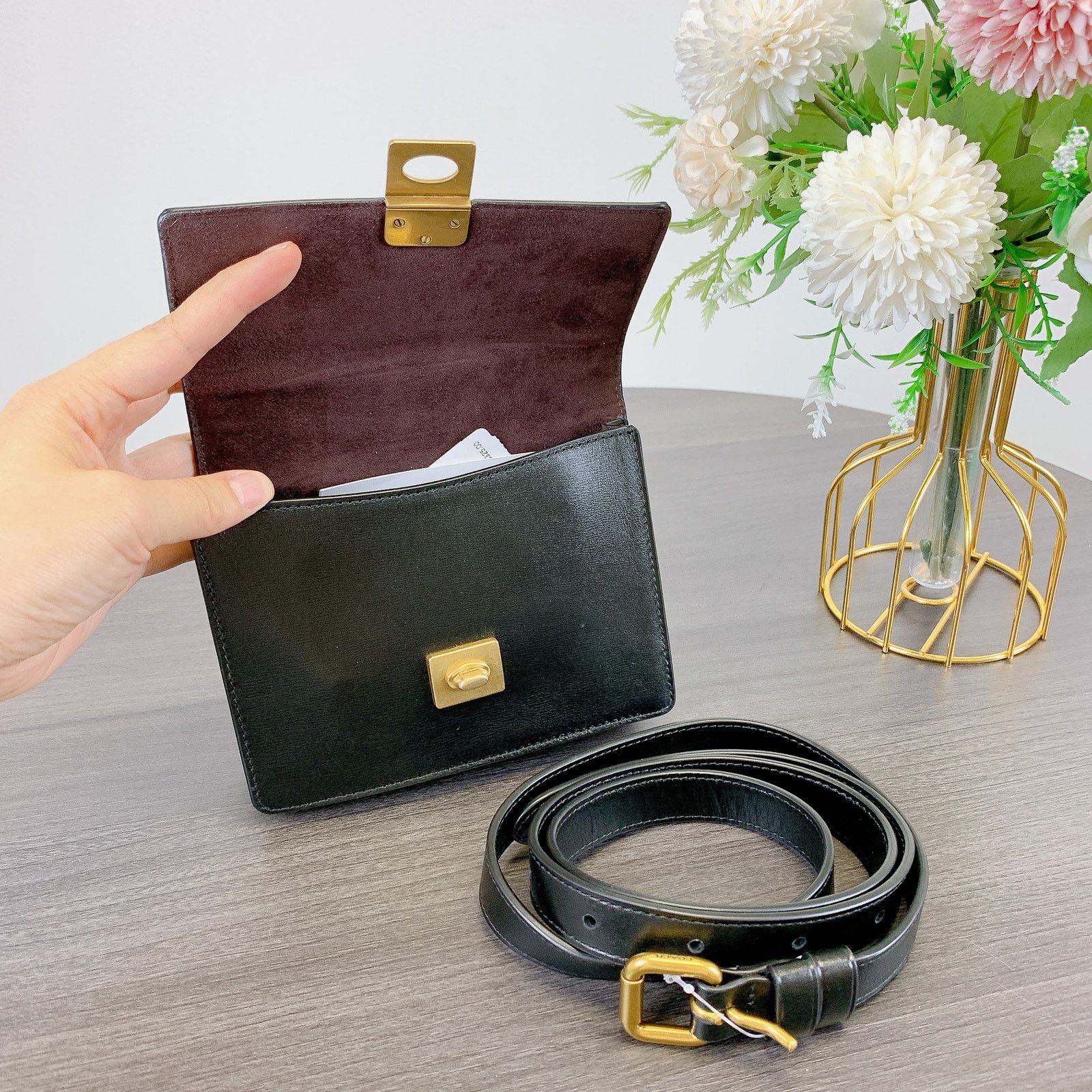 Coach Coach 89240 Hutton Belt Bag Fanny Pack Crossbody Black Size ONE SIZE - 7 Thumbnail