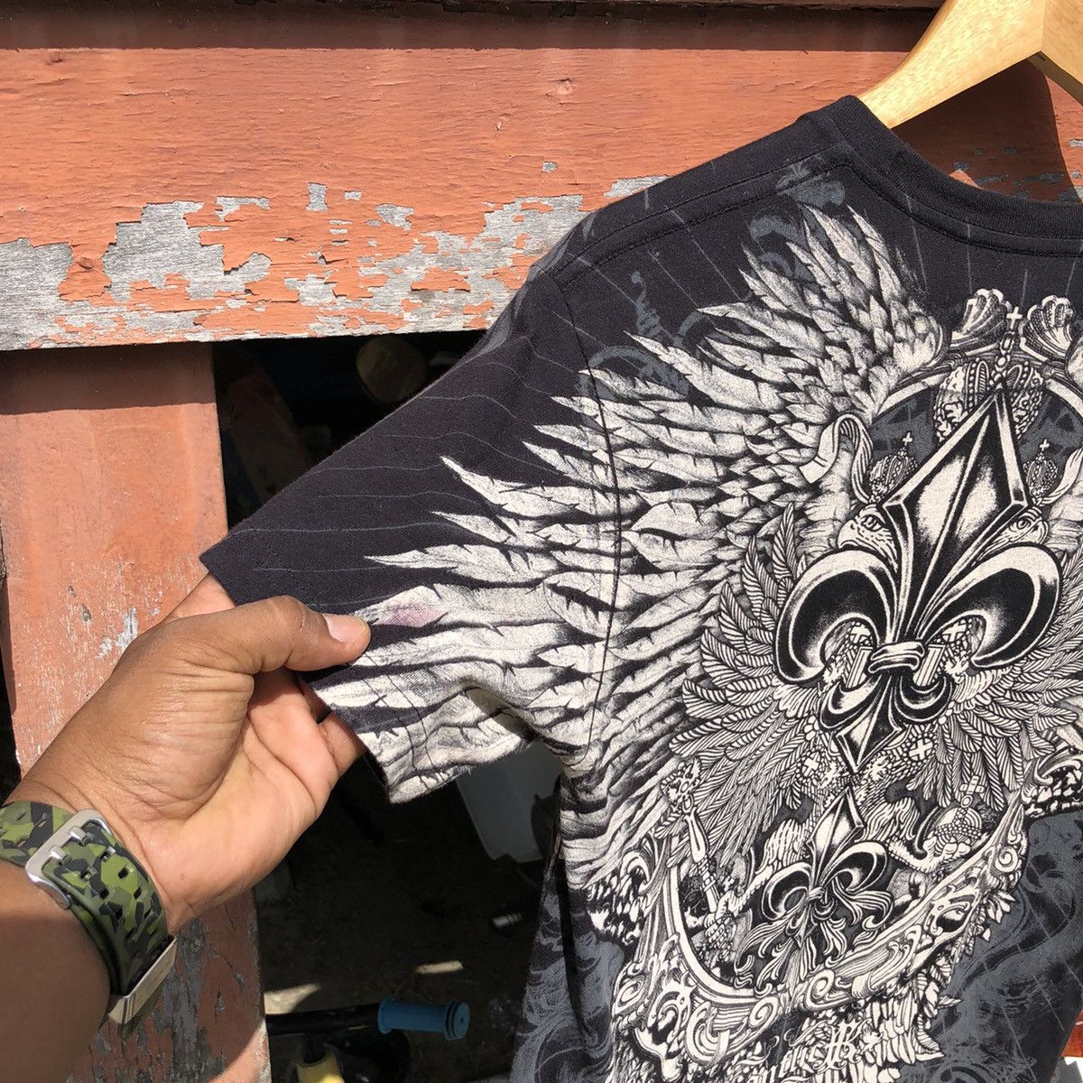 If Six Was Nine Konflic Wing Grunge Cyber Tshirt Size US M / EU 48-50 / 2 - 8 Thumbnail