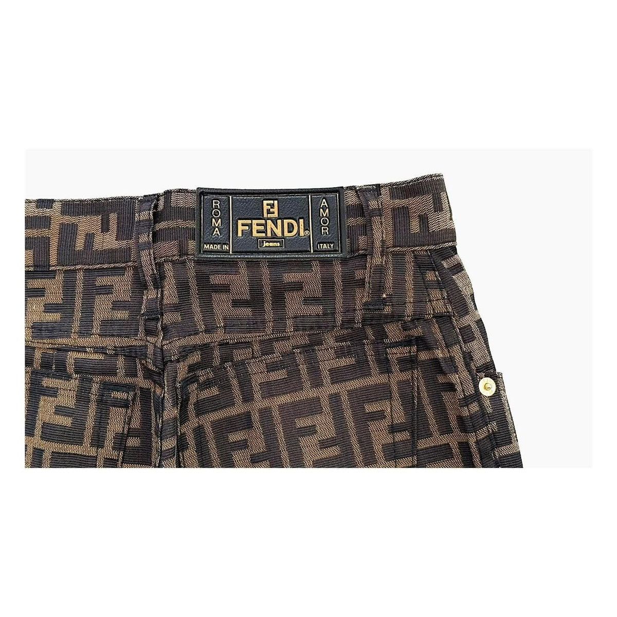 Fendi Fendi Monogram FF Pants Size 25" / US 0 / IT 36 - 8 Thumbnail