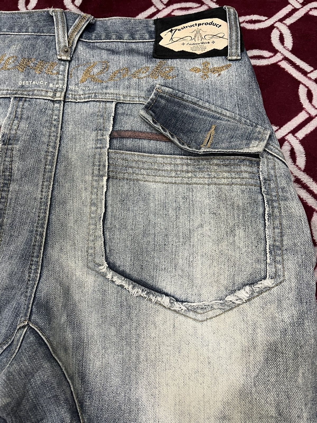PPFM PPFM Destruct Product Eastern Rock Denim Size US 30 / EU 46 - 10 Thumbnail