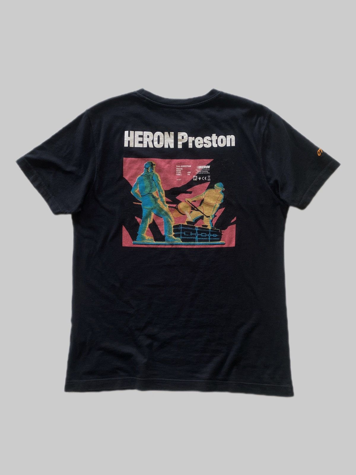 Heron Preston SS19 Heron Preston Metal Worker tee Size US M / EU 48-50 / 2 - 8 Thumbnail