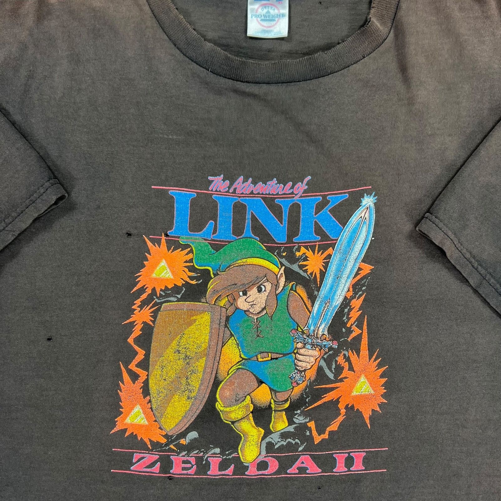 Delta × Vintage Vintage Y2K The Adventure of Link Zelda II video game tee Size US XL / EU 56 / 4 - 2 Thumbnail
