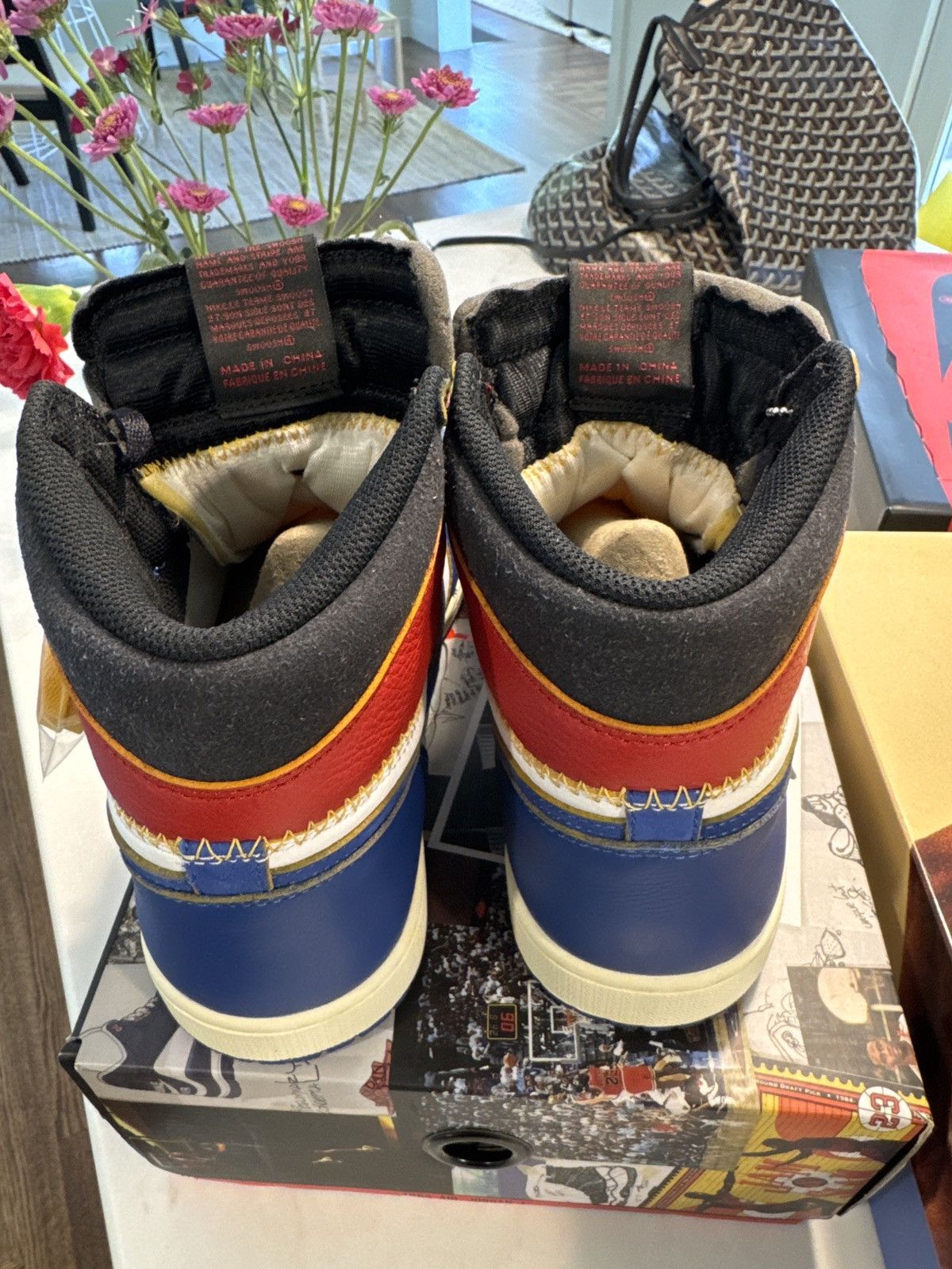 Jordan Brand × Nike × Union LA Nike x Air Jordan 1 x Union LA Storm blue Size US 10 / EU 43 - 10 Thumbnail