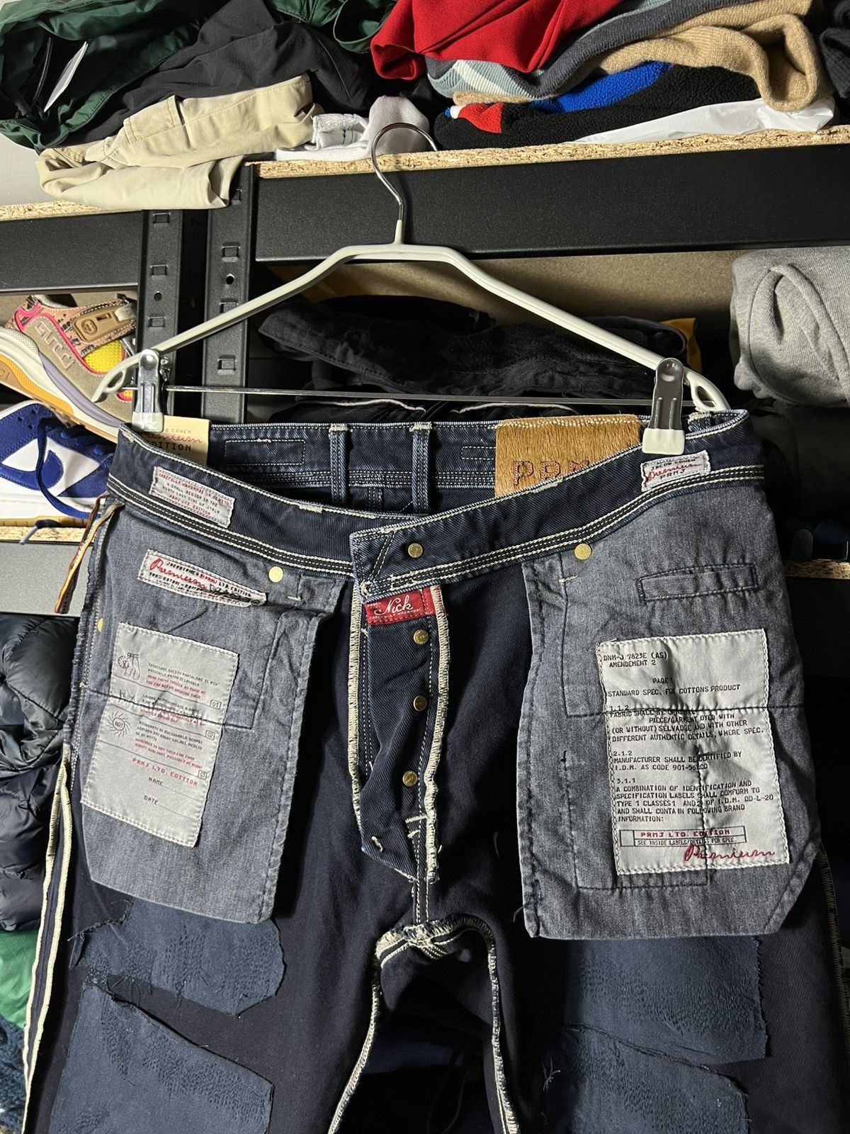 Jacob Cohen Jacob Cohen Premium Edition Denim Jeans Distressed Dark Blue Size US 32 / EU 48 - 19 Thumbnail