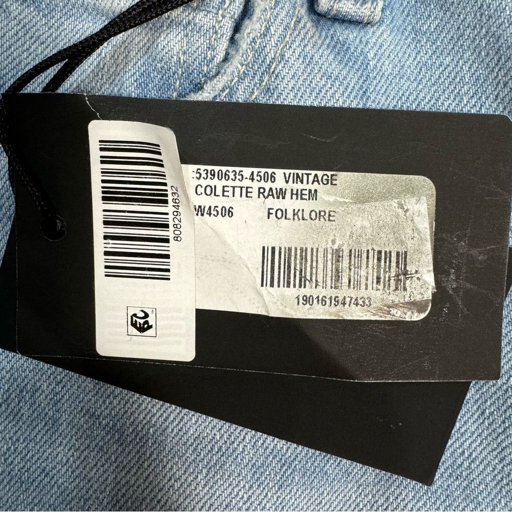 Paige NWT New Paige Colette Crop Flare Jeans Size 23 Size 23" - 7 Thumbnail