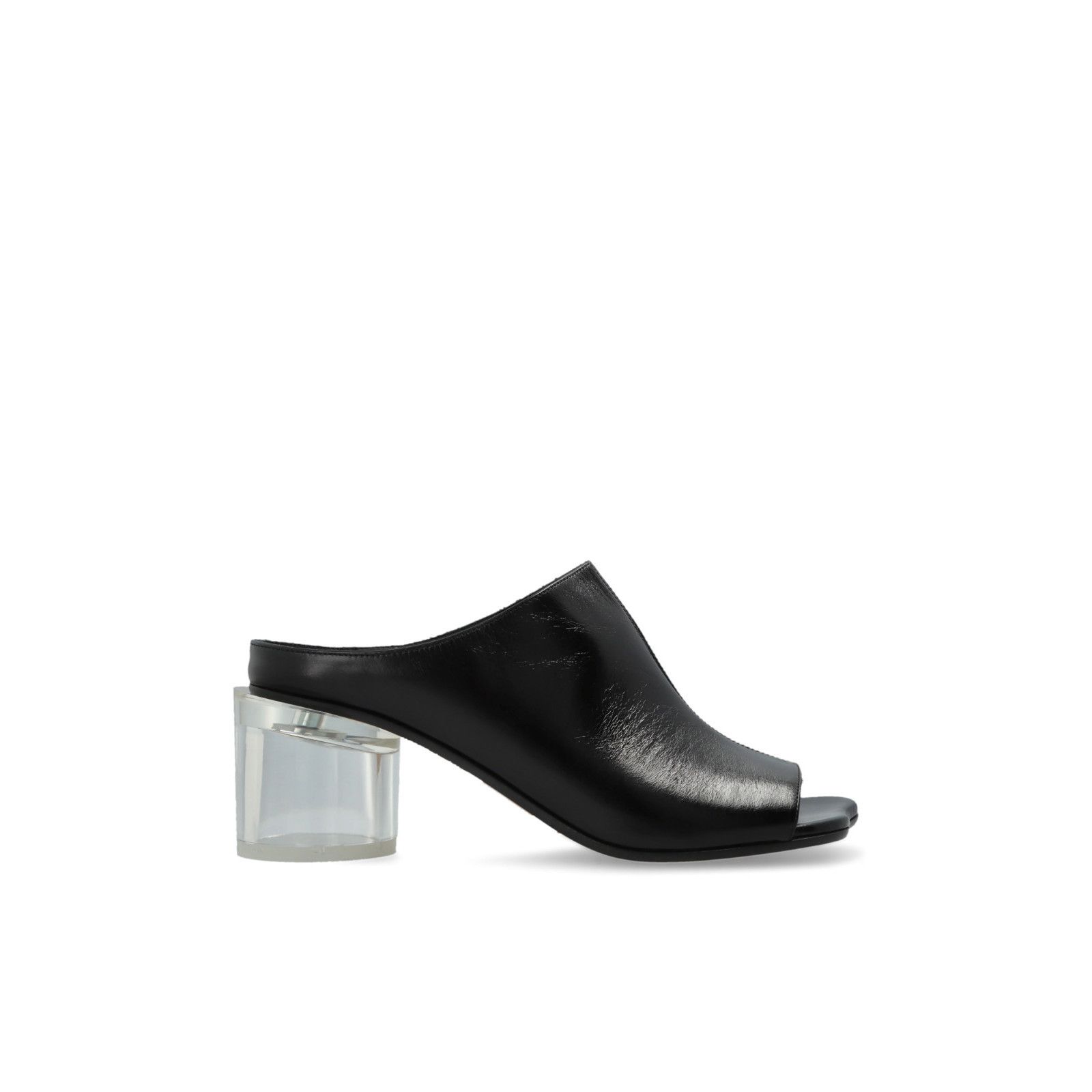 MAISON MARGIELA Tabi Cut Out Black Ballerina Flats New & Aut