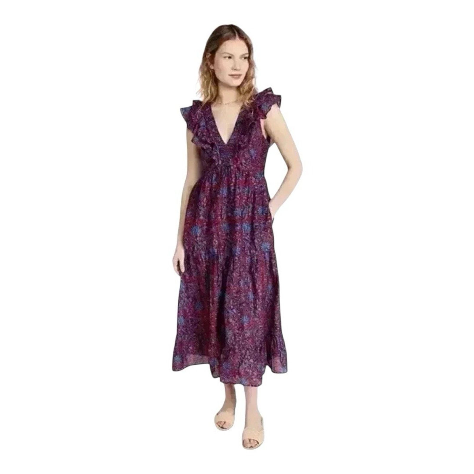 Other Roller Rabbit Lorien Ondine Dress Cotton Silk Blend Size M / US 6-8 / IT 42-44 - 1 Thumbnail