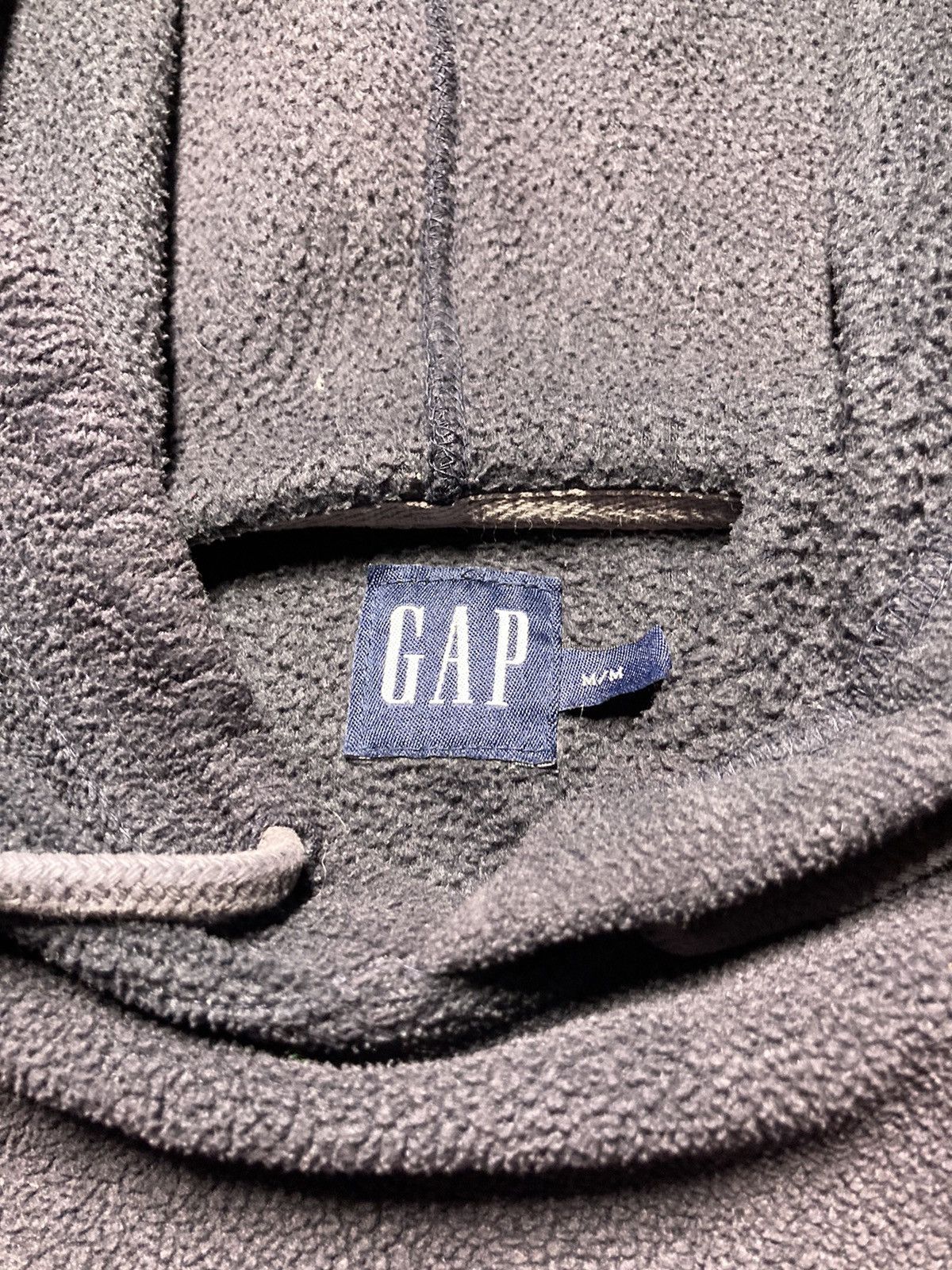 Gap × Vintage ⛩️ Gap Vintage fleece center logo Hoodie Y2K style baggy 90s Size US M / EU 48-50 / 2 - 4 Thumbnail