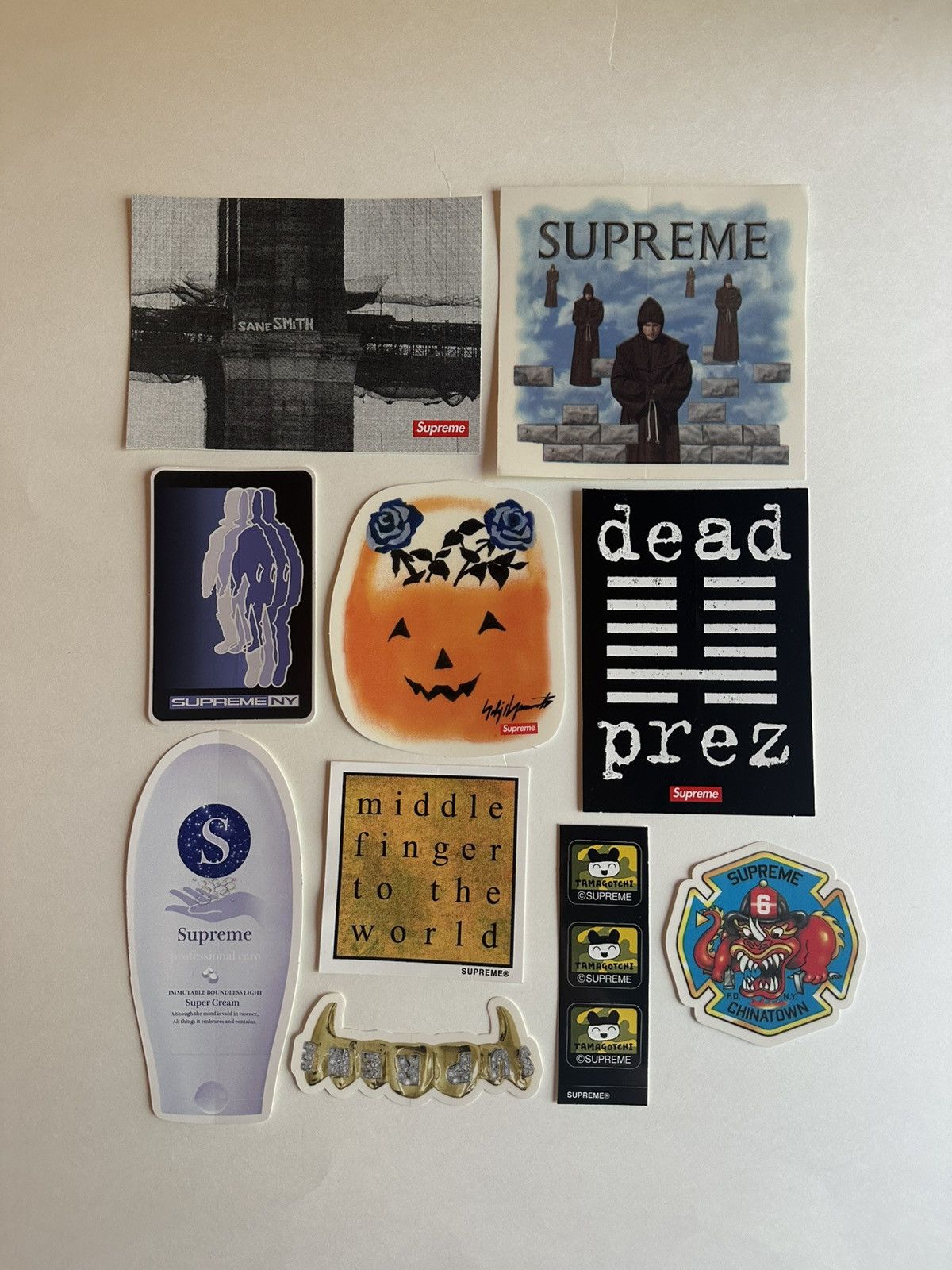 Supreme 10x Supreme Stickers Lot Size ONE SIZE - 1 Preview