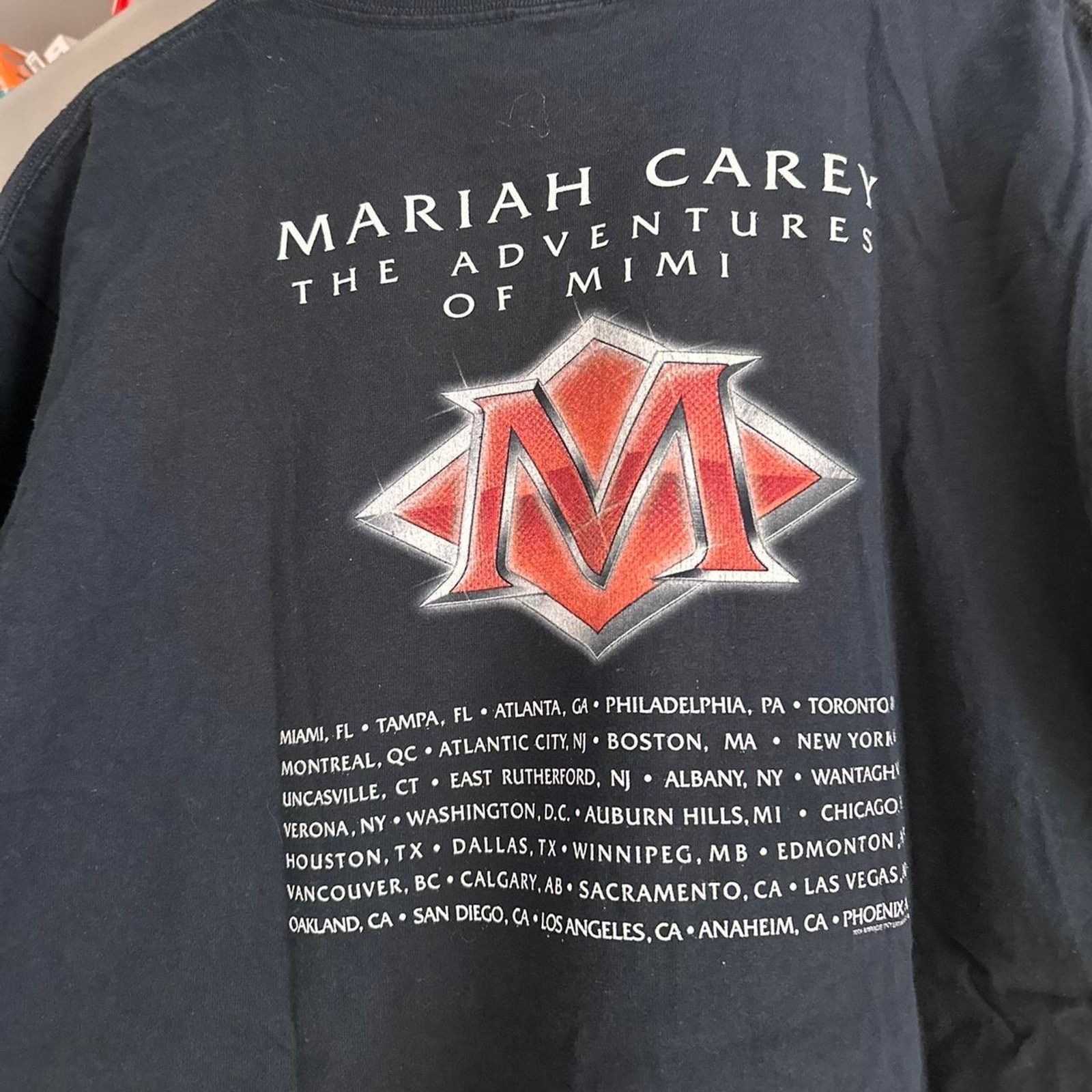 Band Tees × Vintage Vintage 2006 Mariah Carey Tour Shirt Size US L / EU 52-54 / 3 - 5 Thumbnail