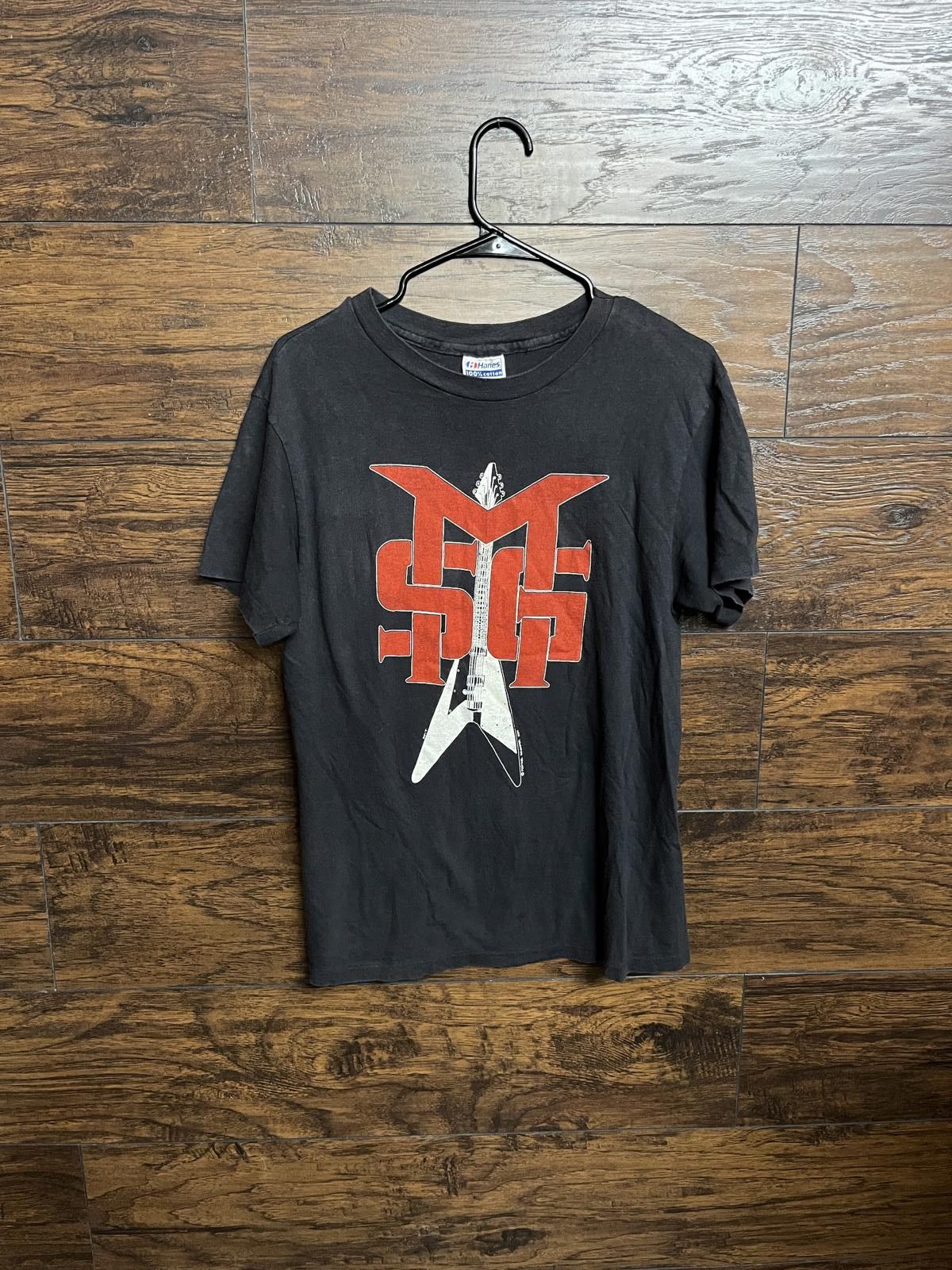 Designer Vintage MSG World Tour 1984 Tee - Built to Destroy T-shirt Size US L / EU 52-54 / 3 - 1 Thumbnail